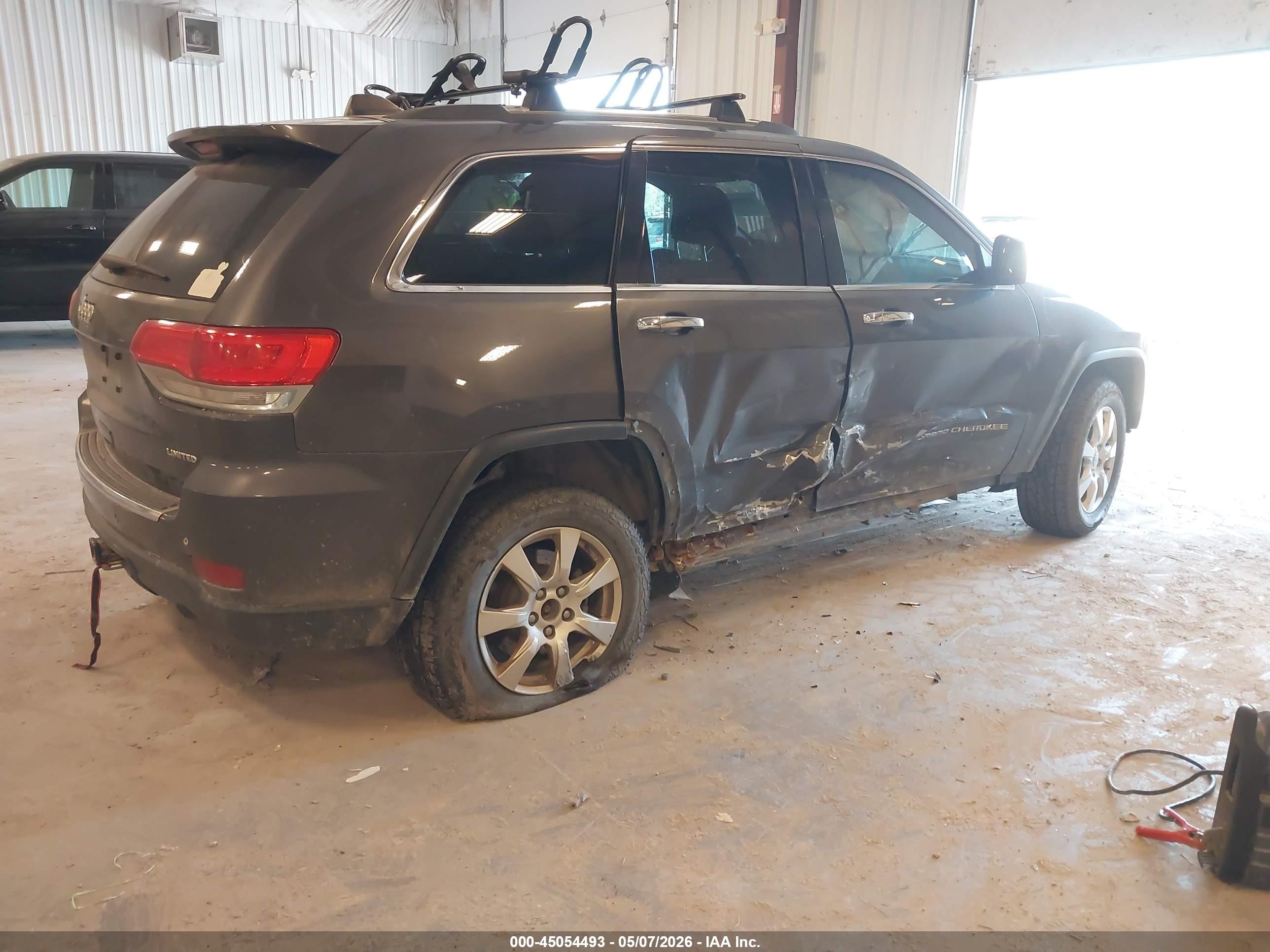 2015 Jeep Grand Cherokee Limited Gray vin: 1C4RJFBG4FC883044