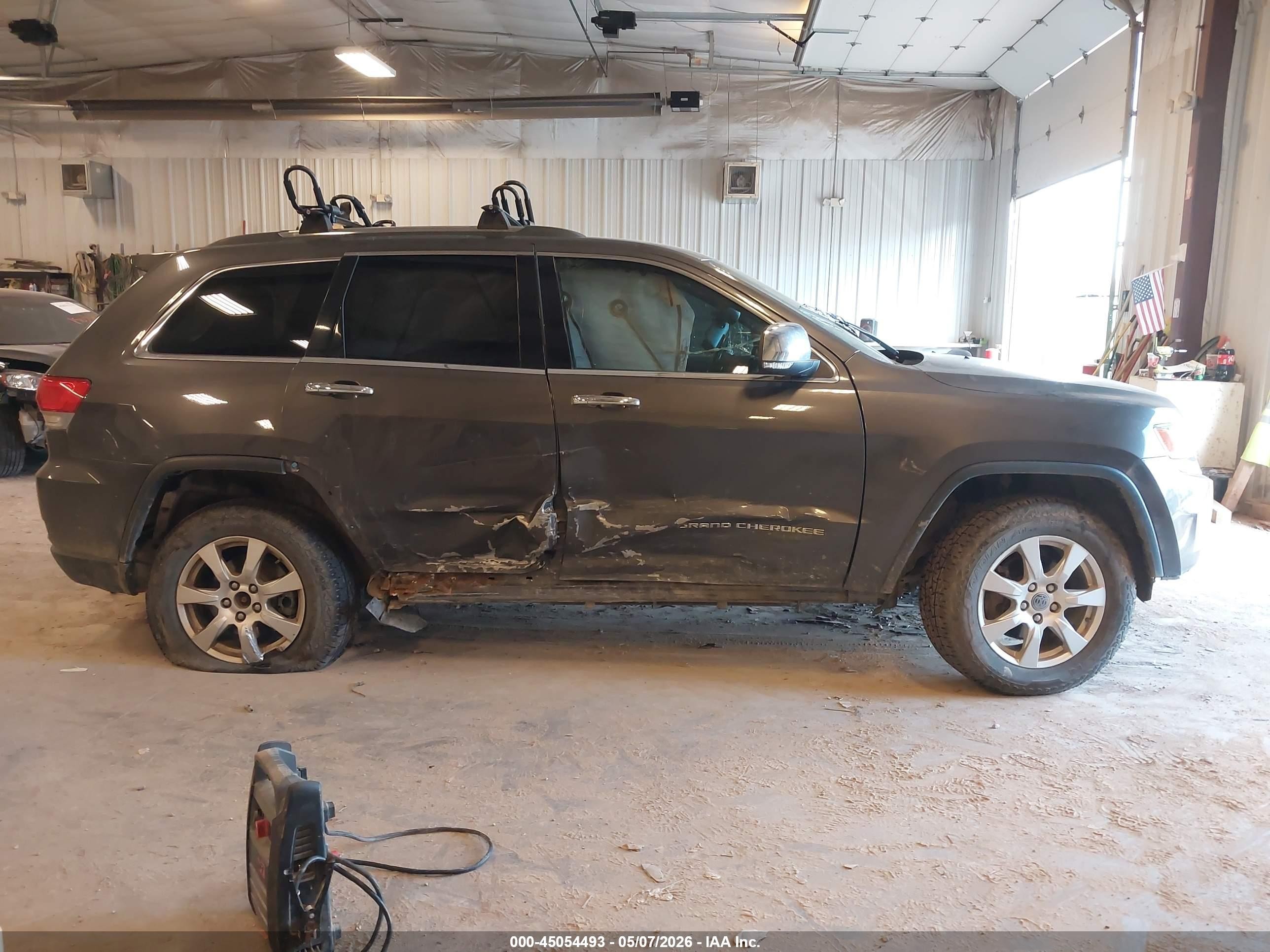2015 Jeep Grand Cherokee Limited Gray vin: 1C4RJFBG4FC883044