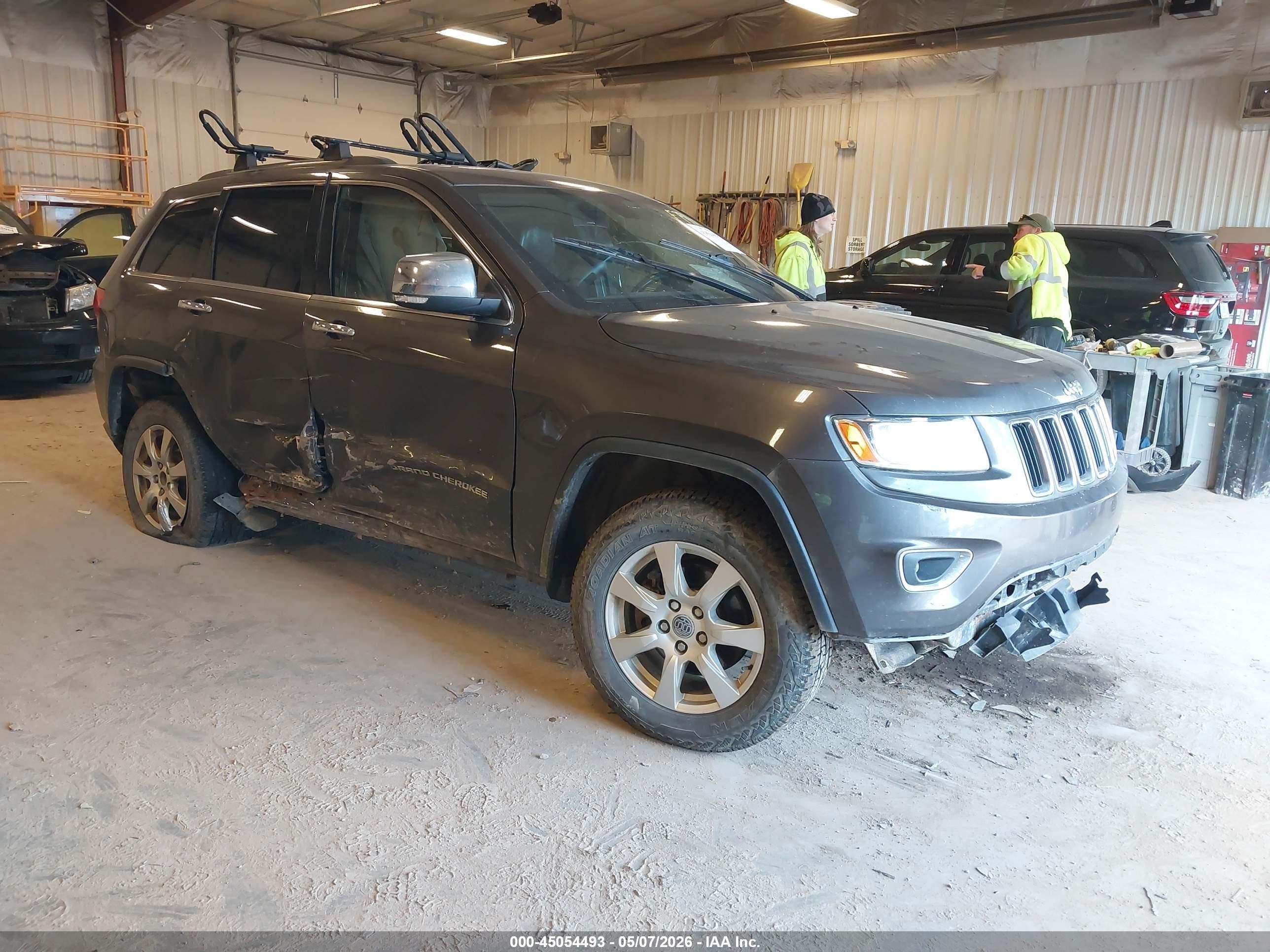 2015 Jeep Grand Cherokee Limited Gray vin: 1C4RJFBG4FC883044