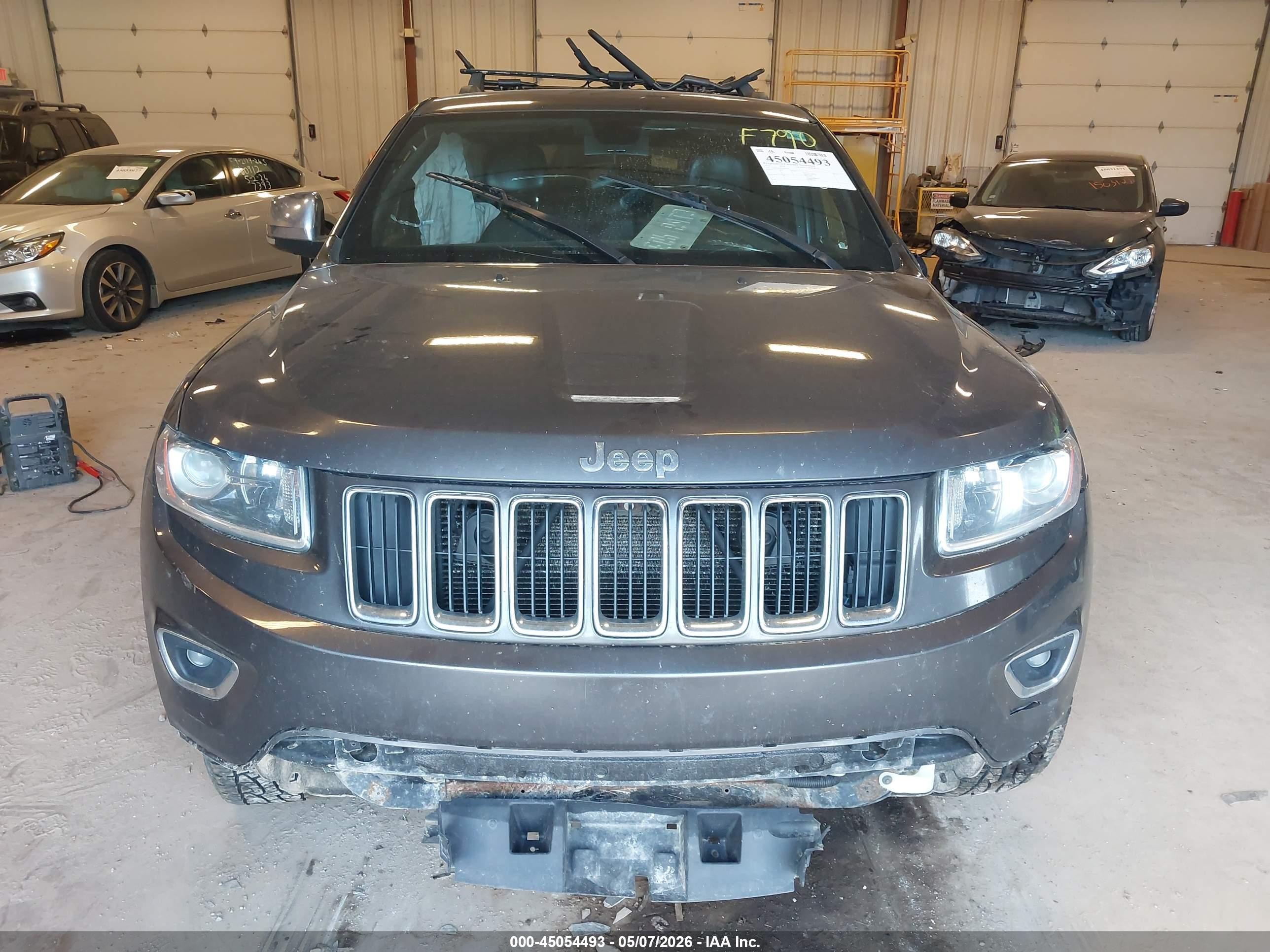 2015 Jeep Grand Cherokee Limited Gray vin: 1C4RJFBG4FC883044