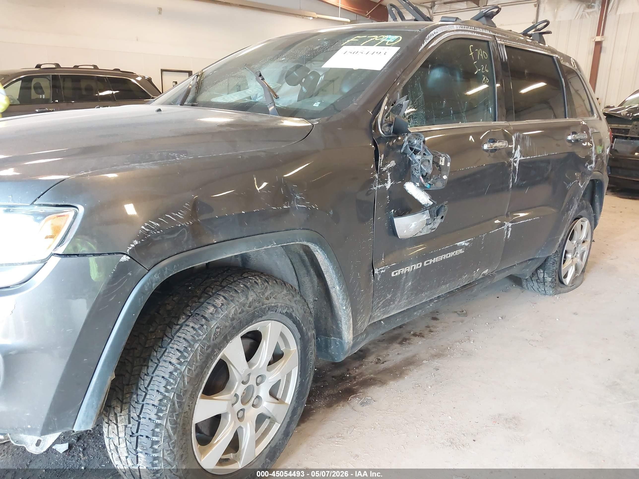 2015 Jeep Grand Cherokee Limited Gray vin: 1C4RJFBG4FC883044