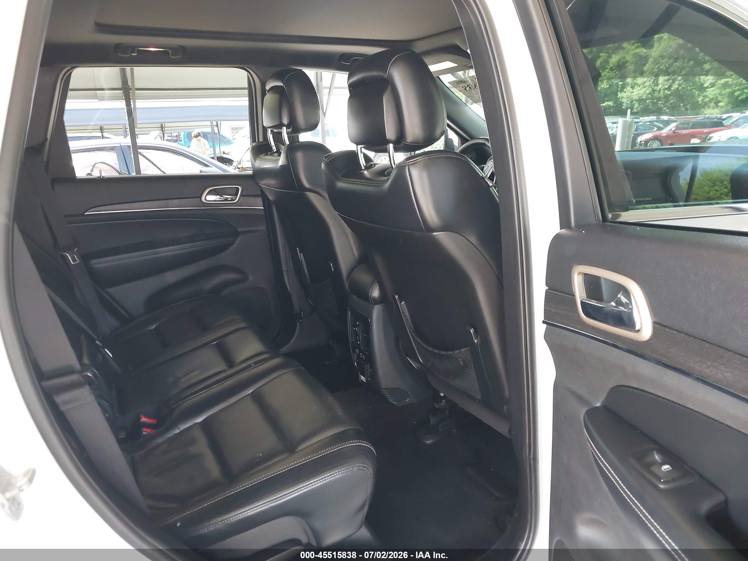 2015 Jeep Grand Cherokee Limited White vin: 1C4RJFBG4FC898269