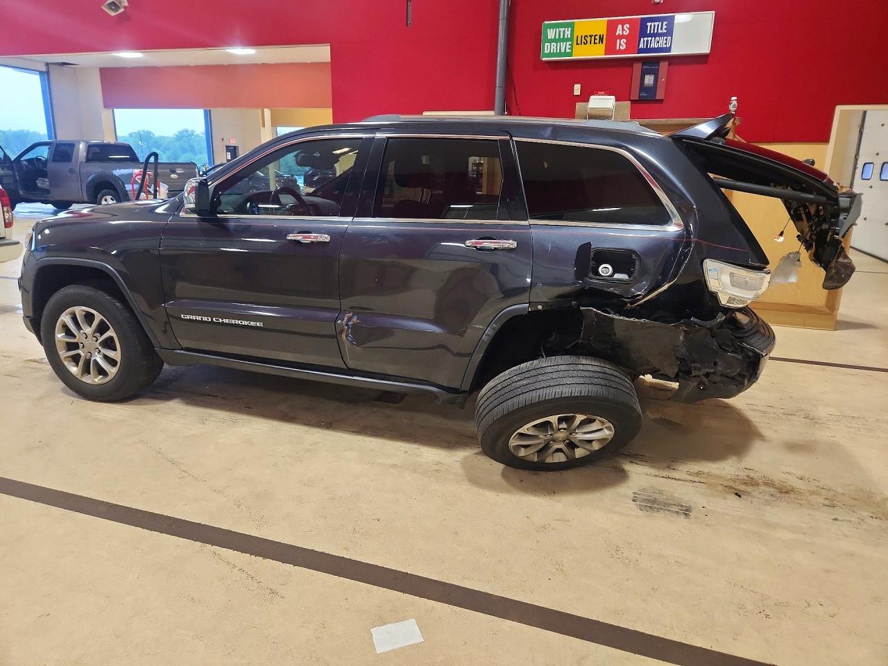2015 Jeep Grand Cherokee Limited Угольный vin: 1C4RJFBG4FC898949