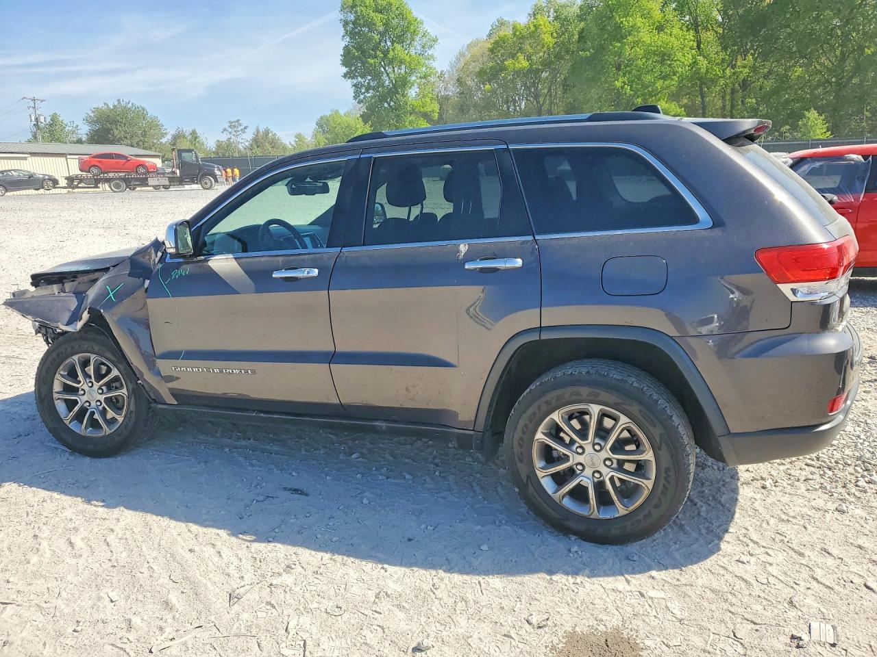 2015 Jeep Grand Cherokee Limited Серый vin: 1C4RJFBG4FC951455