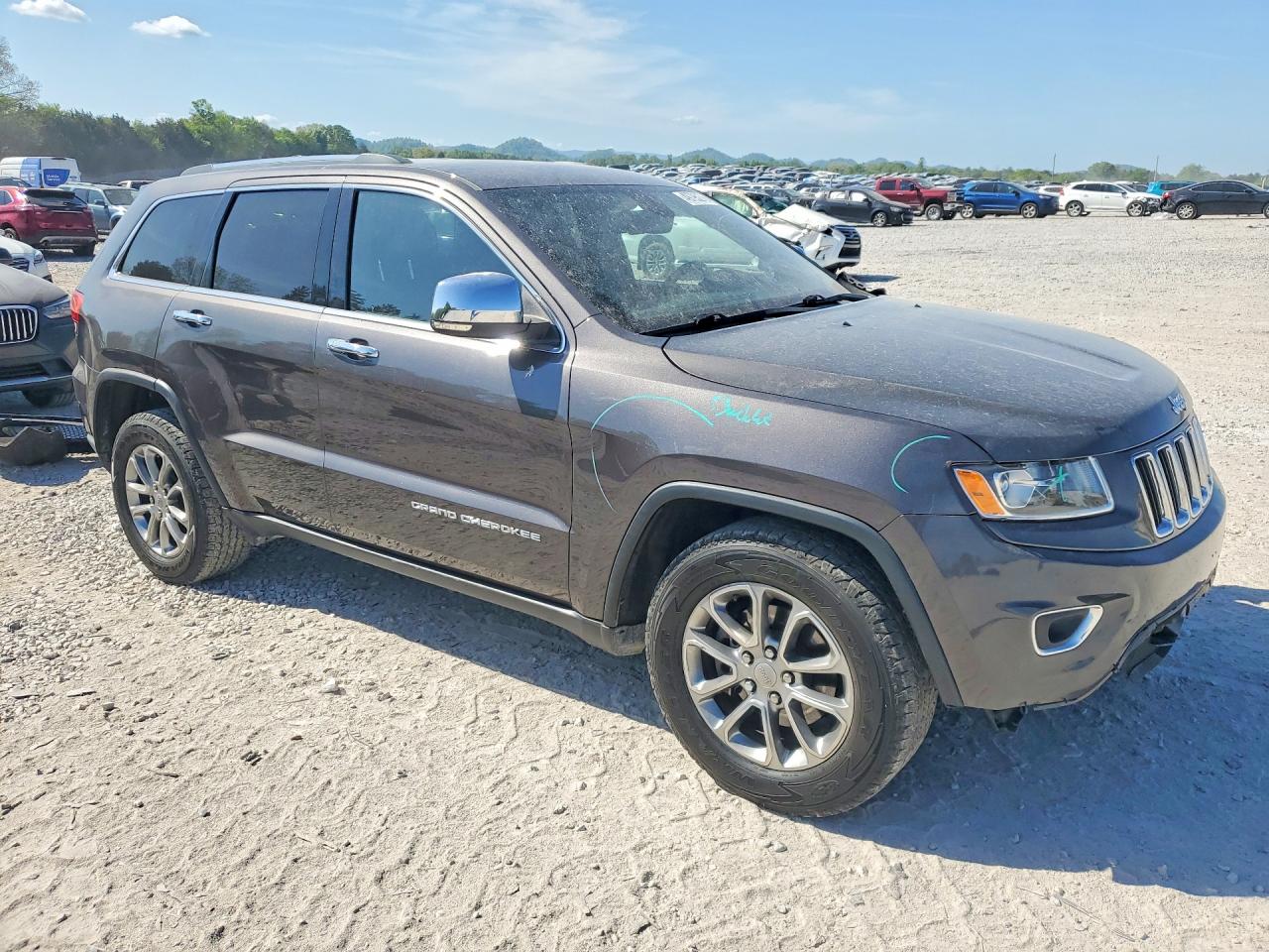 2015 Jeep Grand Cherokee Limited Серый vin: 1C4RJFBG4FC951455