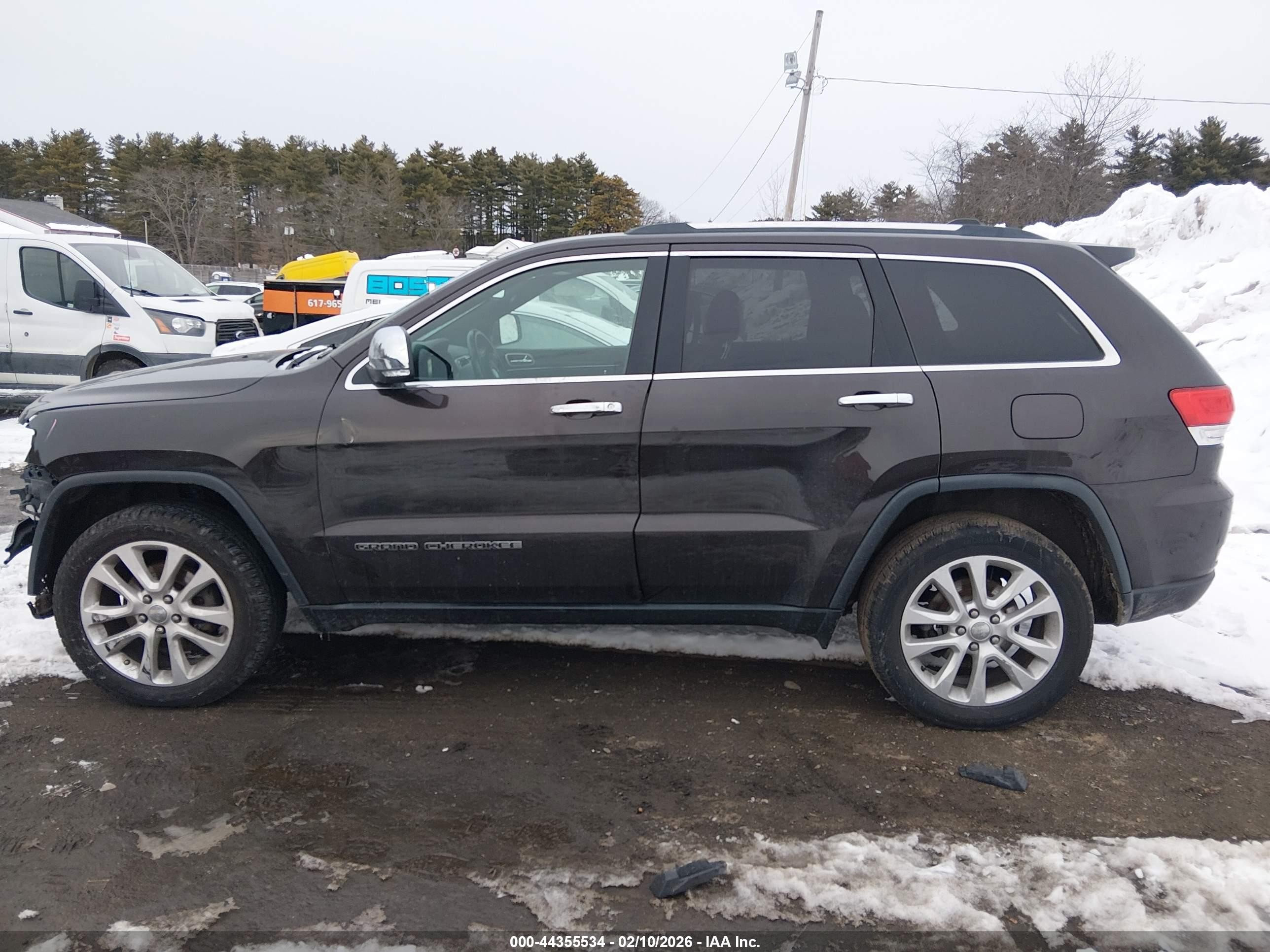 2017 Jeep Grand Cherokee Limited 4x4 Black vin: 1C4RJFBG4HC617641