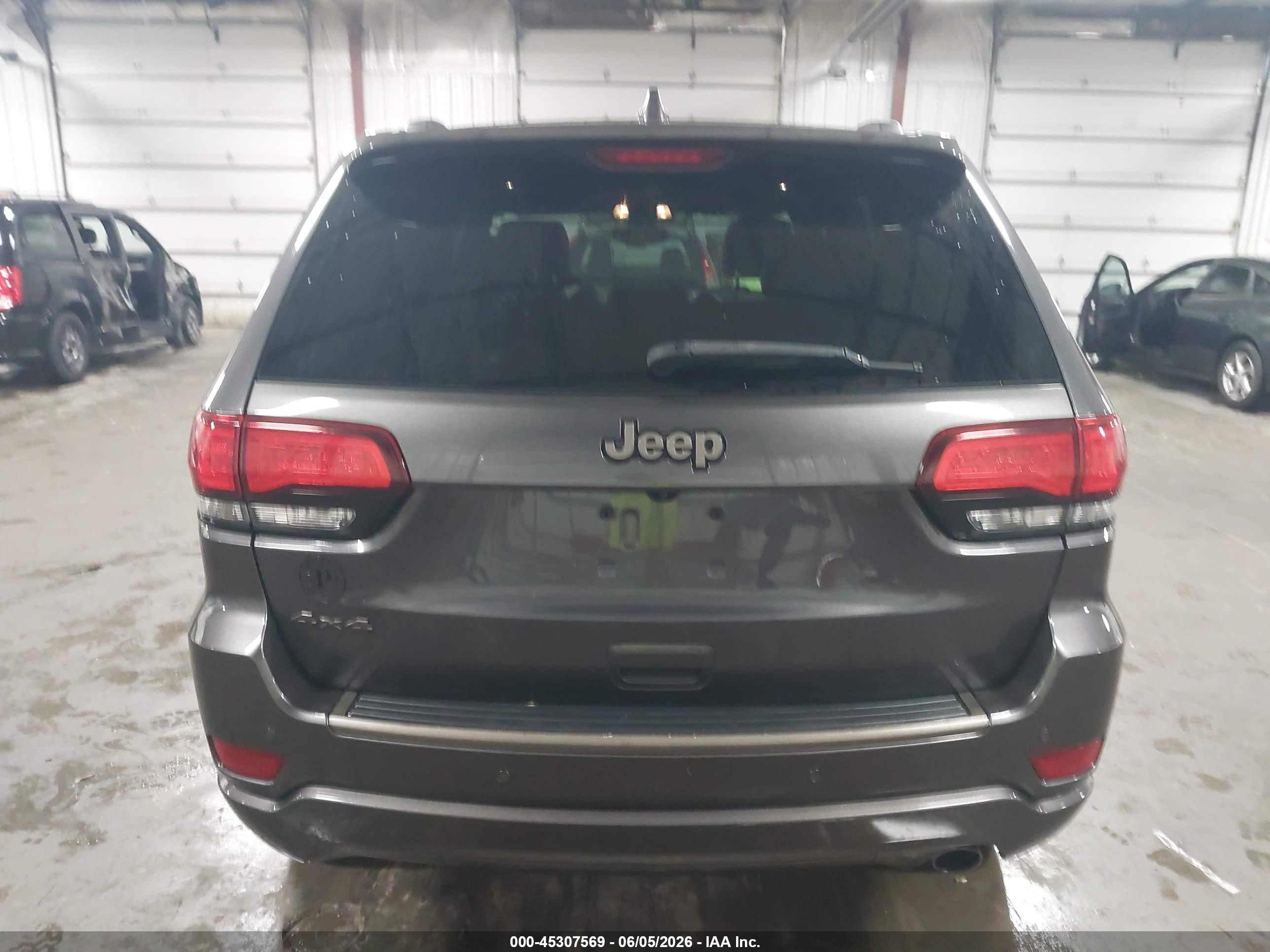 2017 Jeep Grand Cherokee Limited 75th Anniversary Edition 4x4 Gray vin: 1C4RJFBG4HC663356