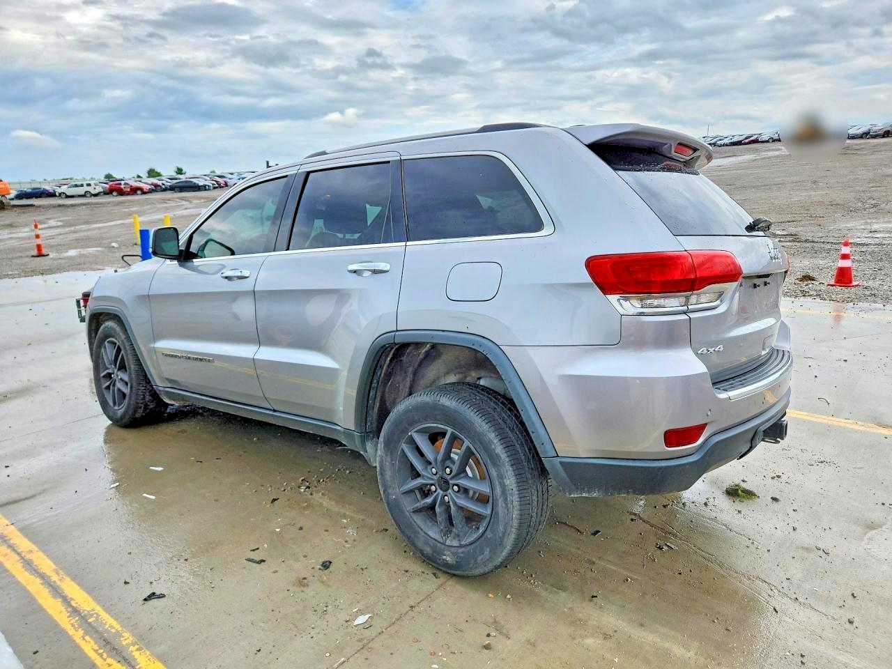 2017 Jeep Grand Cherokee Limited Серебряный vin: 1C4RJFBG4HC797378