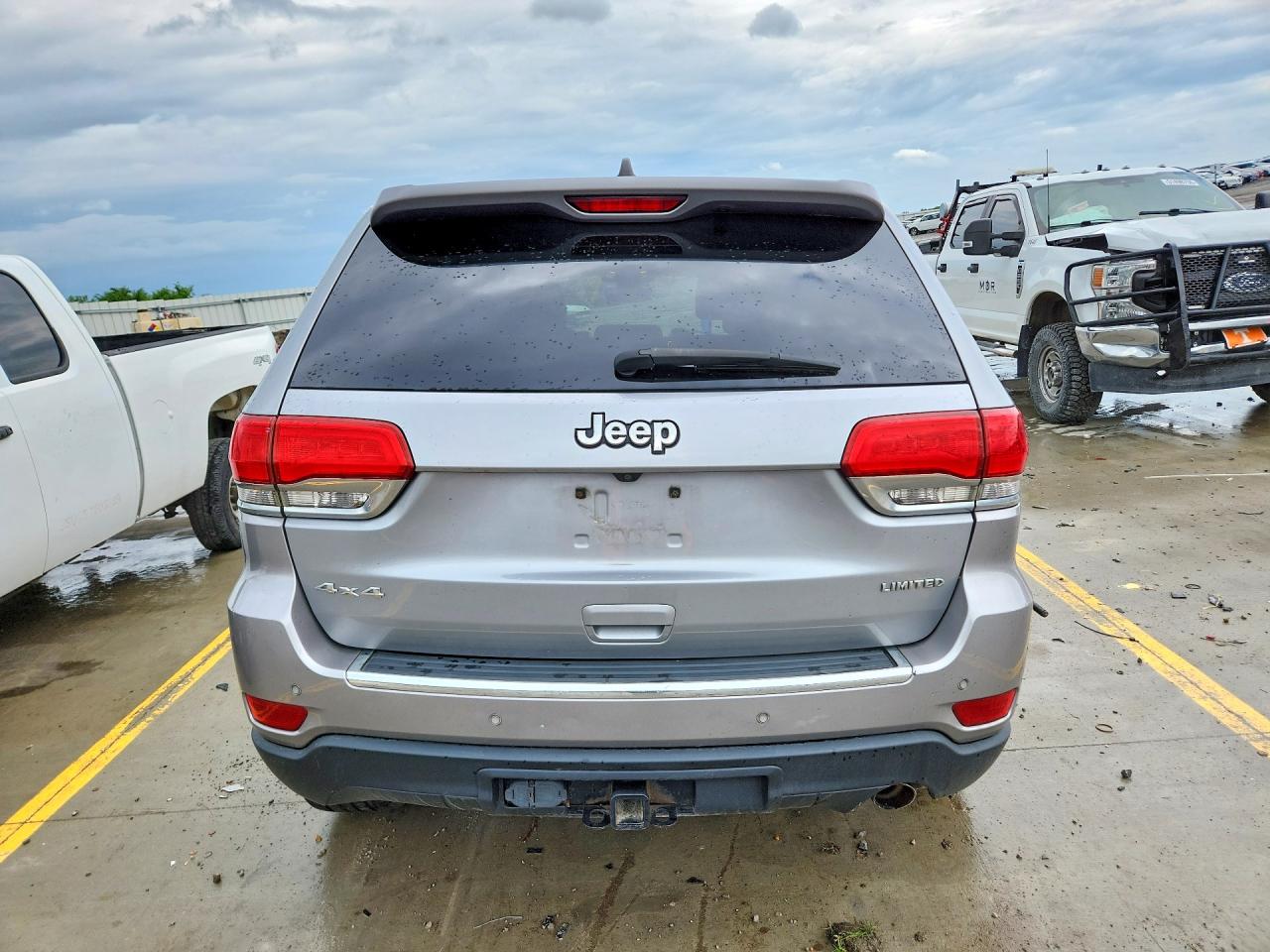 2017 Jeep Grand Cherokee Limited Серебряный vin: 1C4RJFBG4HC797378