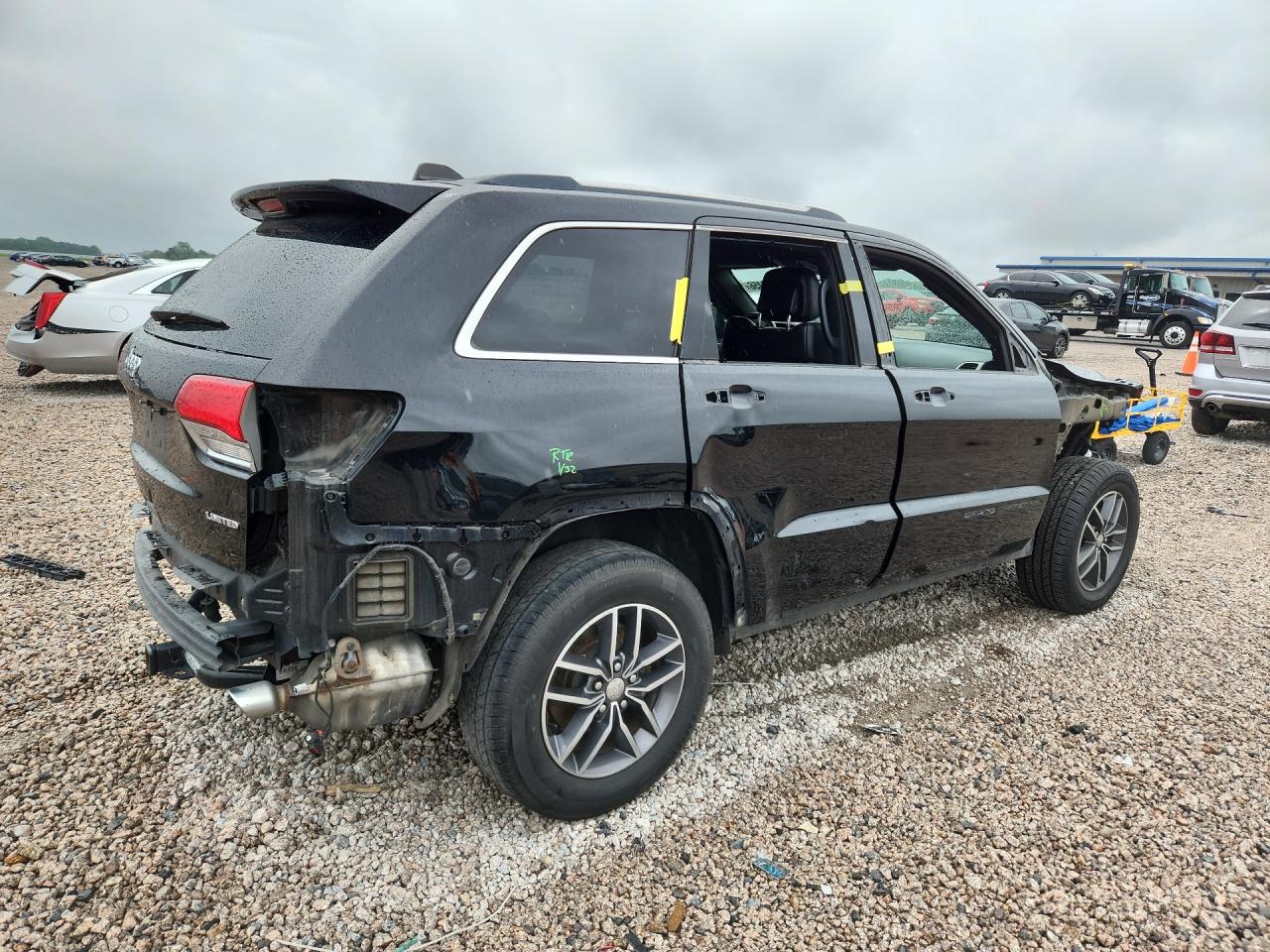 2018 Jeep Grand Cherokee Limited Black vin: 1C4RJFBG4JC128758