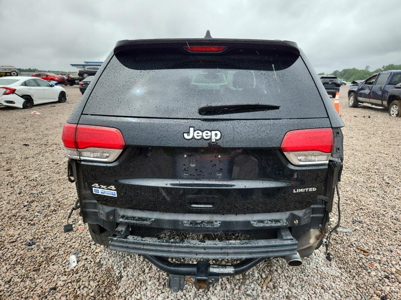 2018 Jeep Grand Cherokee Limited Black vin: 1C4RJFBG4JC128758