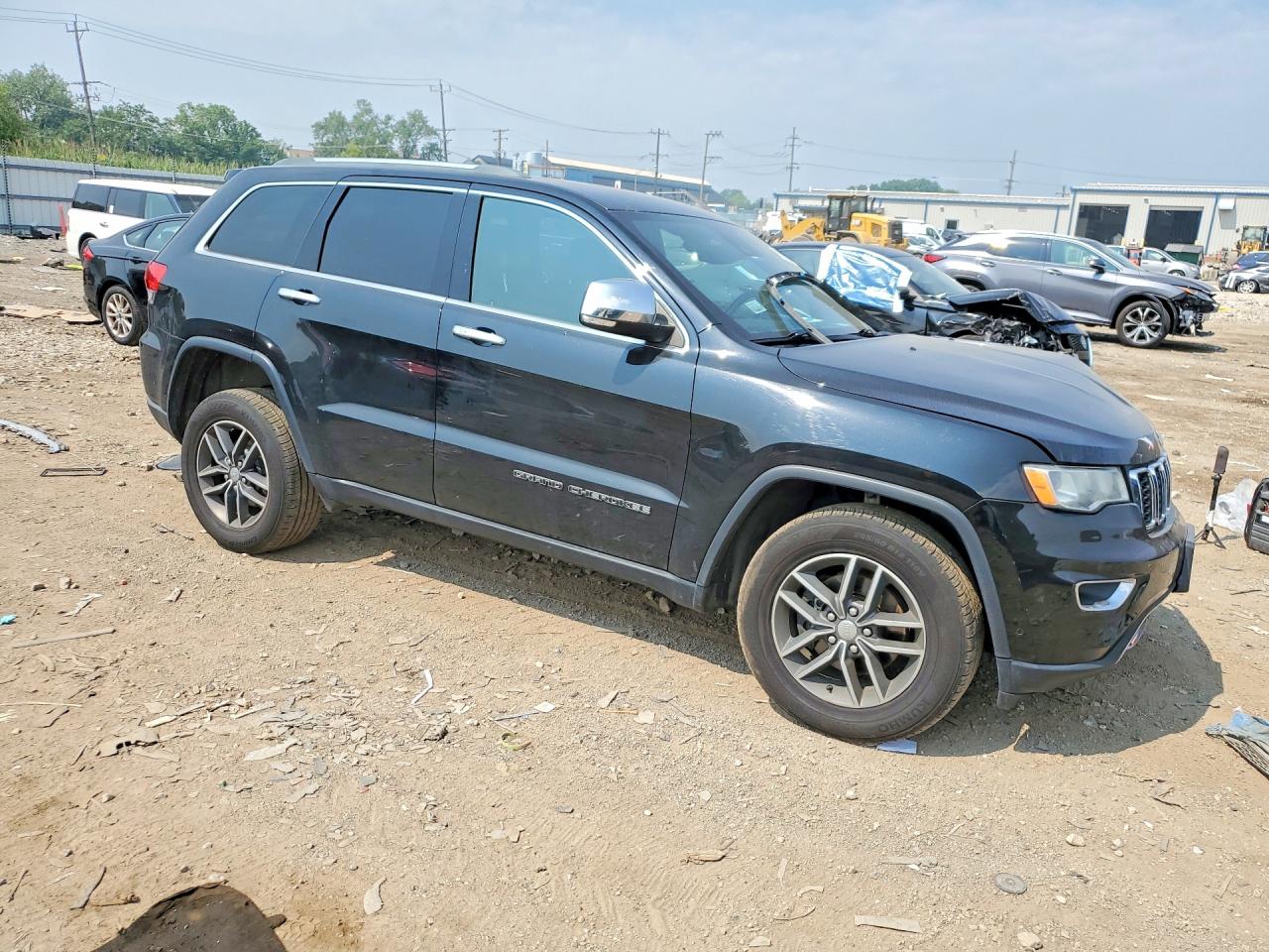 2018 Jeep Grand Cherokee Limited Black vin: 1C4RJFBG4JC167835