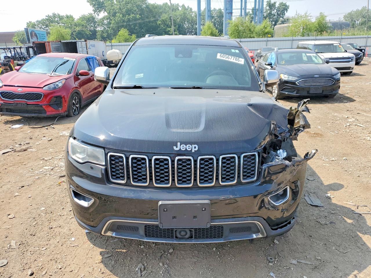 2018 Jeep Grand Cherokee Limited Black vin: 1C4RJFBG4JC167835