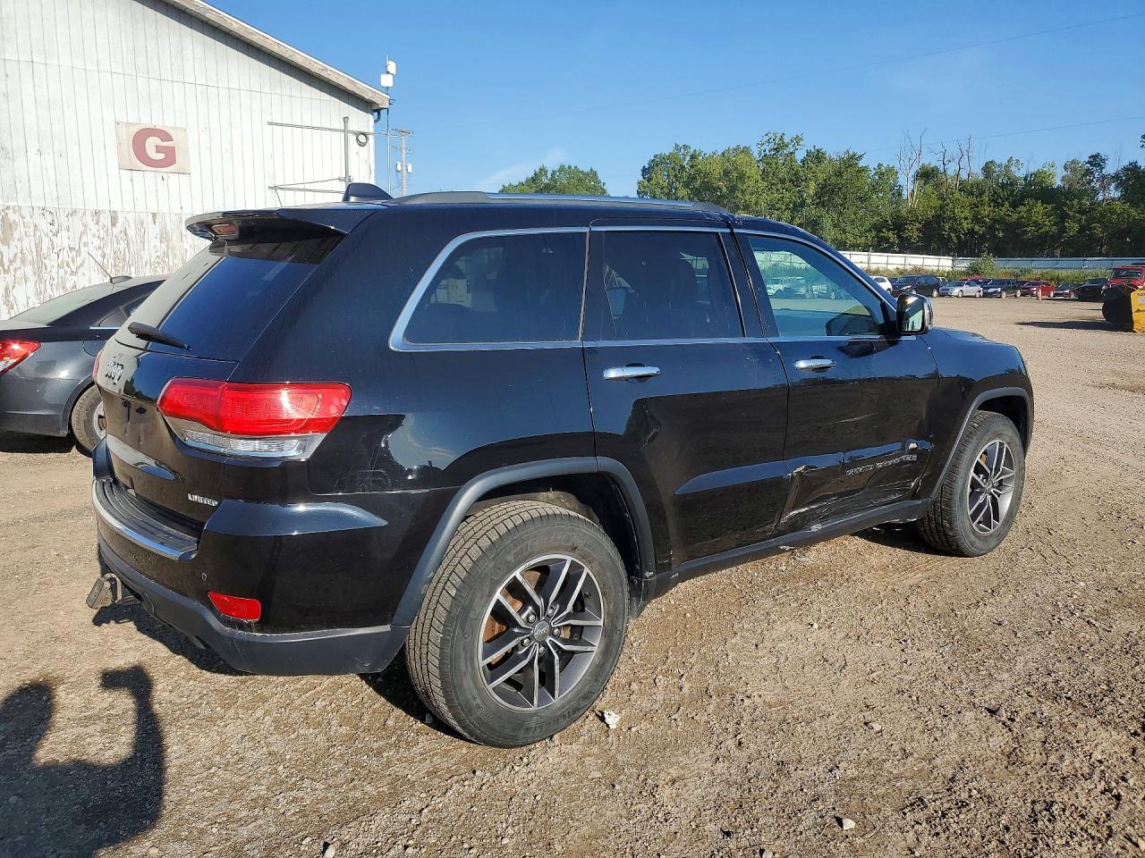 2018 Jeep Grand Cherokee Limited Черный vin: 1C4RJFBG4JC342326
