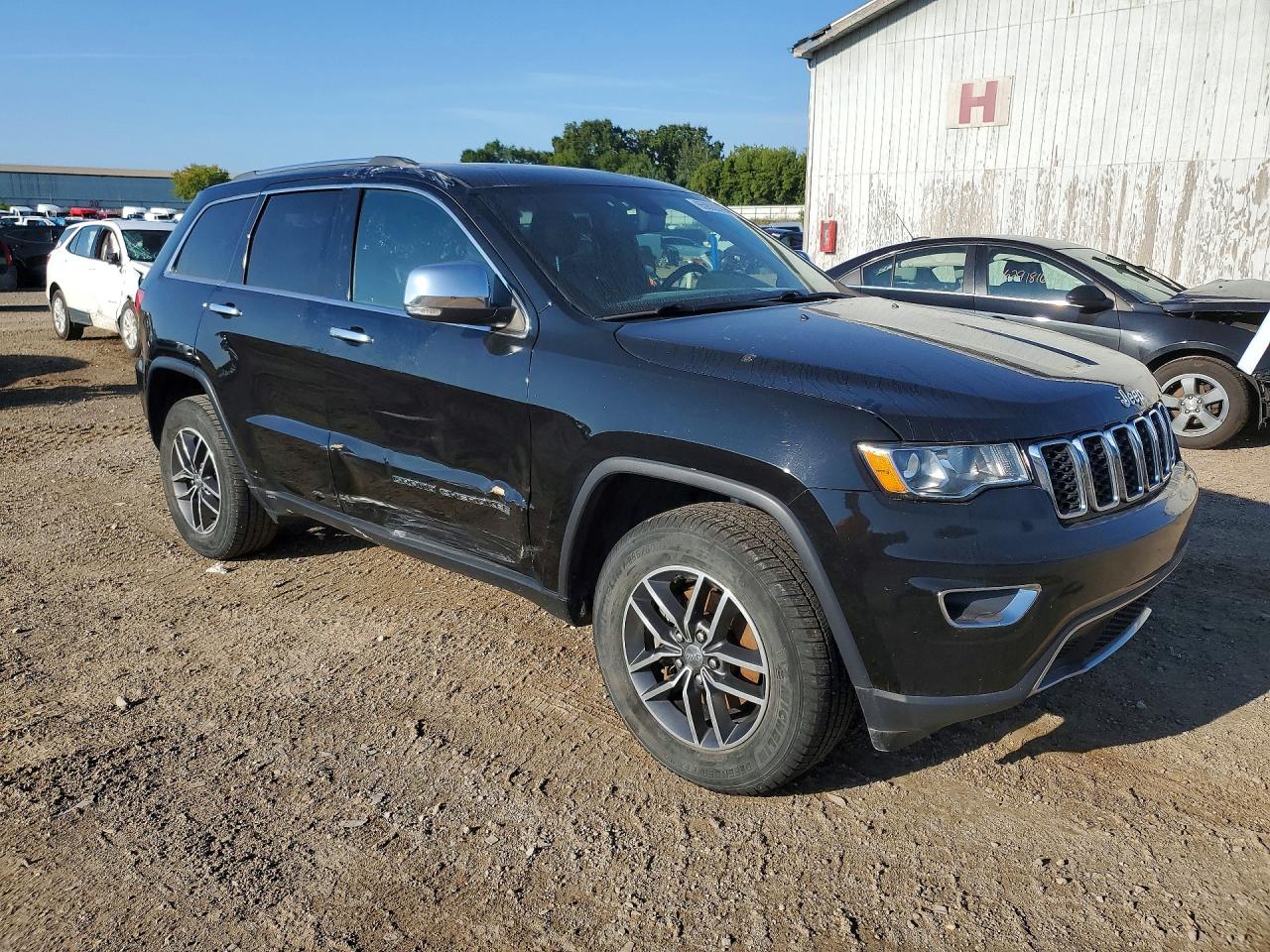 2018 Jeep Grand Cherokee Limited Черный vin: 1C4RJFBG4JC342326