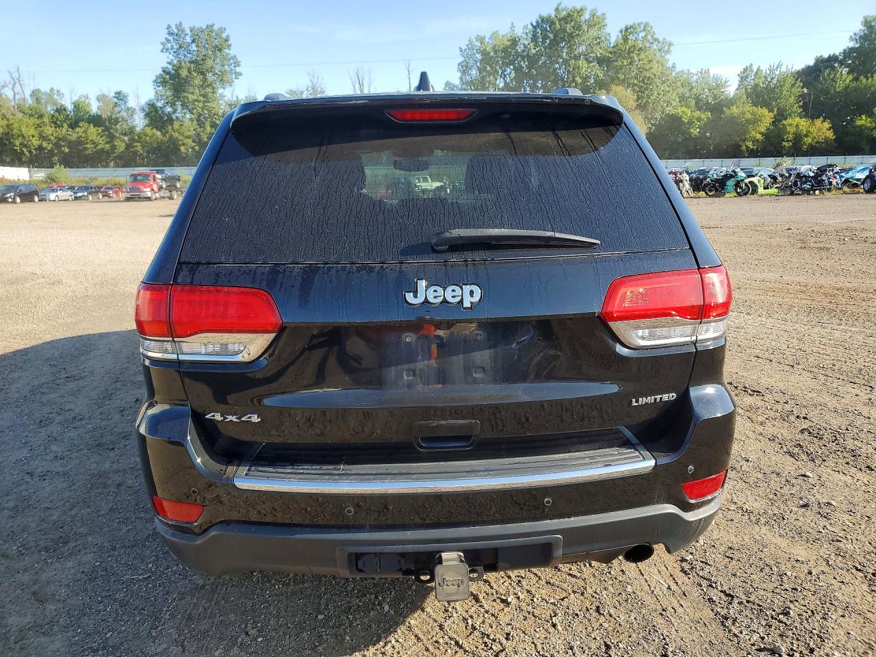 2018 Jeep Grand Cherokee Limited Черный vin: 1C4RJFBG4JC342326