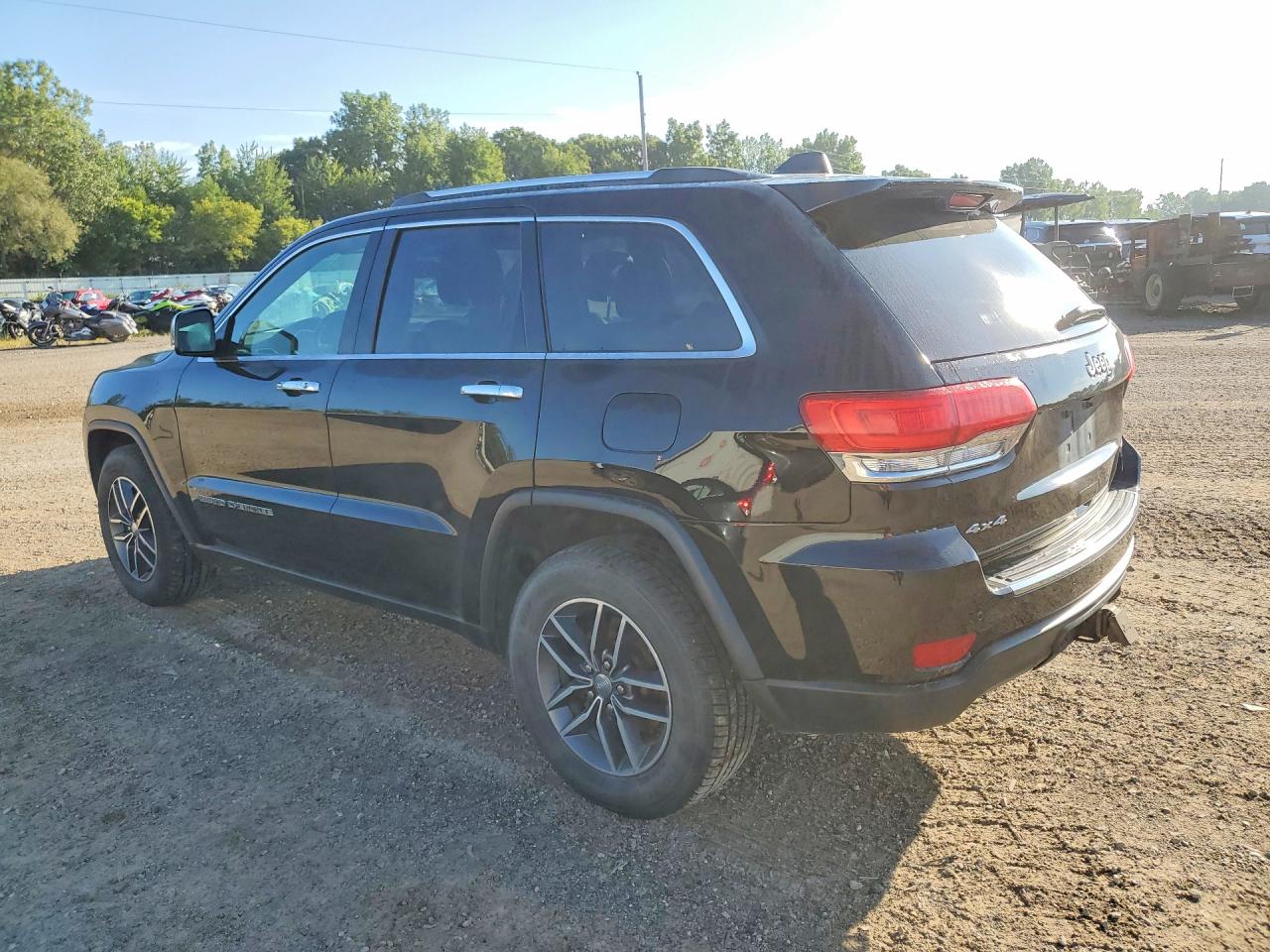 2018 Jeep Grand Cherokee Limited Черный vin: 1C4RJFBG4JC342326
