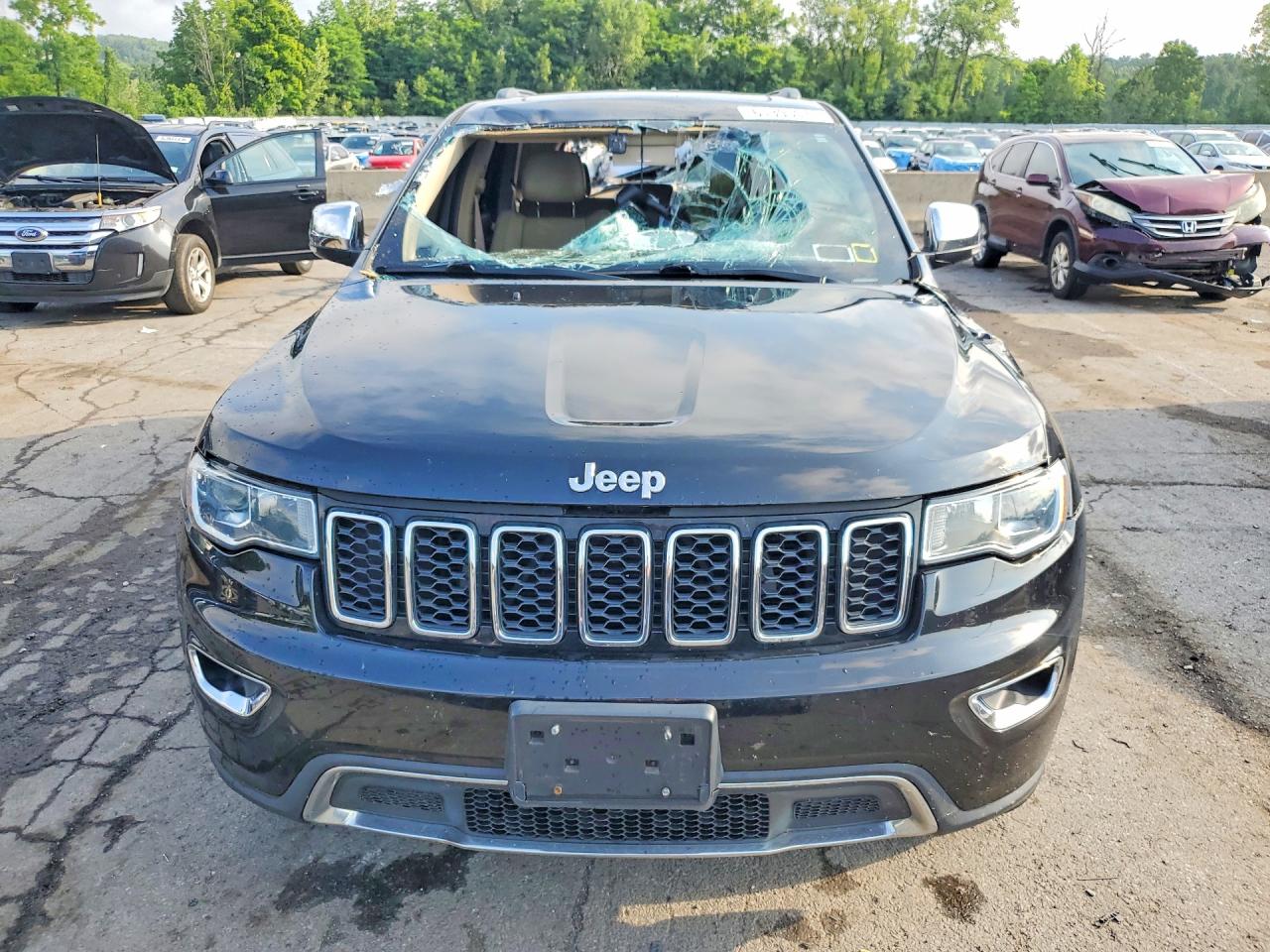 2018 Jeep Grand Cherokee Limited Black vin: 1C4RJFBG4JC443916