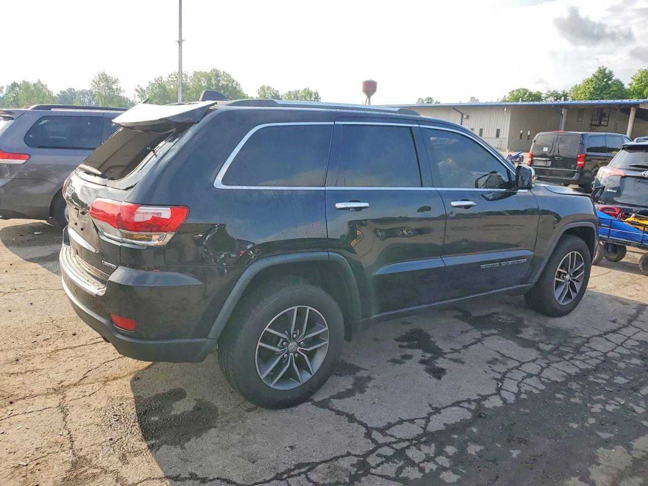 2018 Jeep Grand Cherokee Limited Black vin: 1C4RJFBG4JC443916