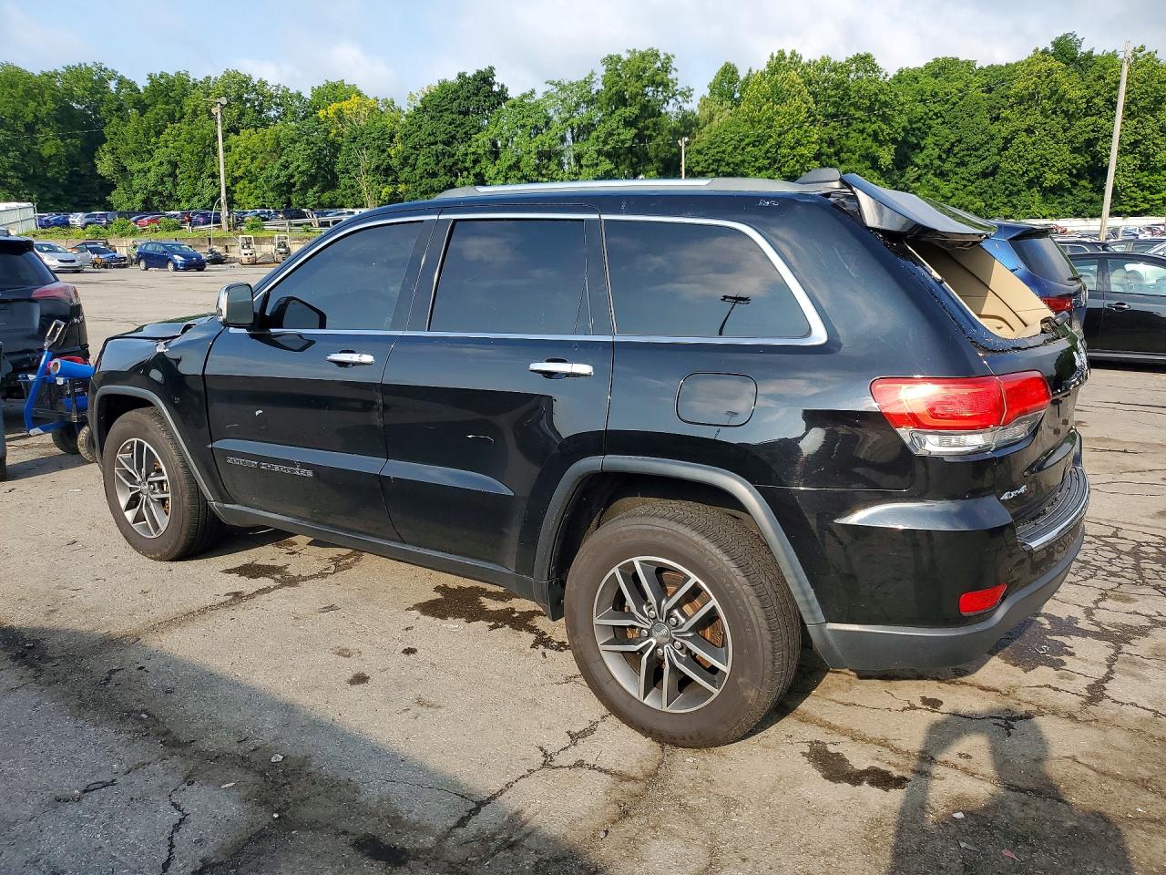 2018 Jeep Grand Cherokee Limited Black vin: 1C4RJFBG4JC443916
