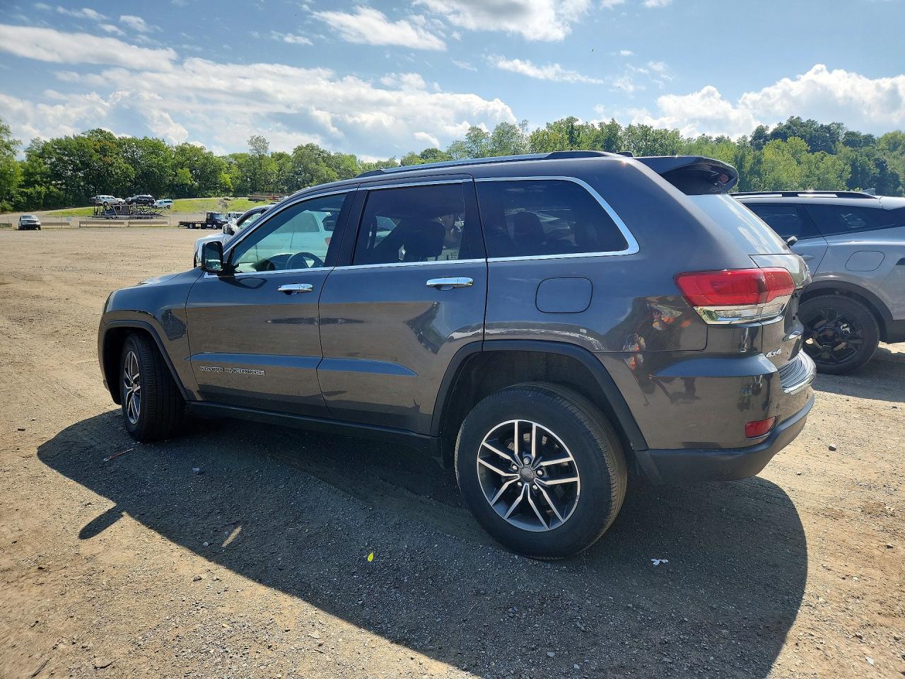 2019 Jeep Grand Cherokee Limited Gray vin: 1C4RJFBG4KC728469