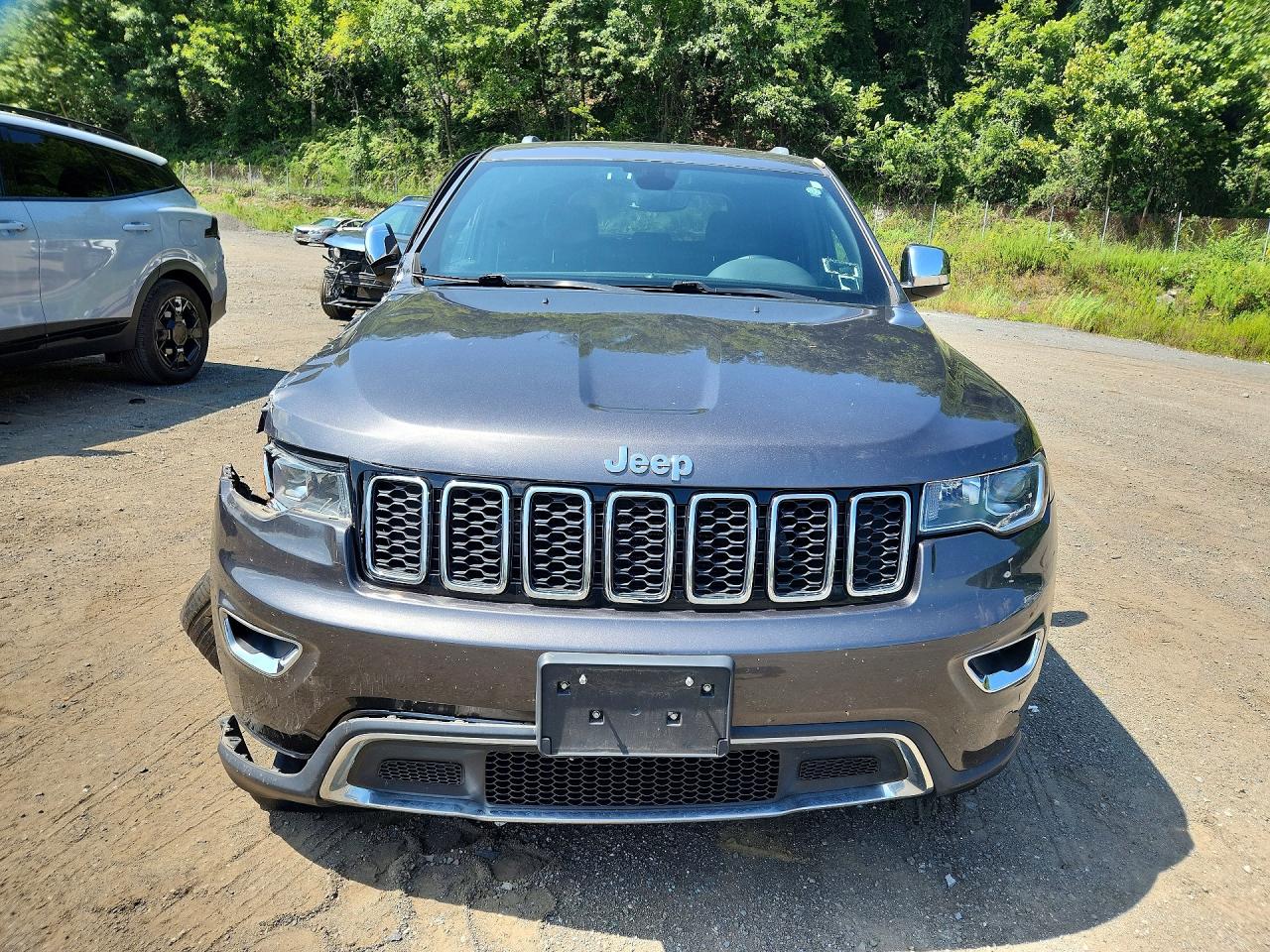 2019 Jeep Grand Cherokee Limited Gray vin: 1C4RJFBG4KC728469