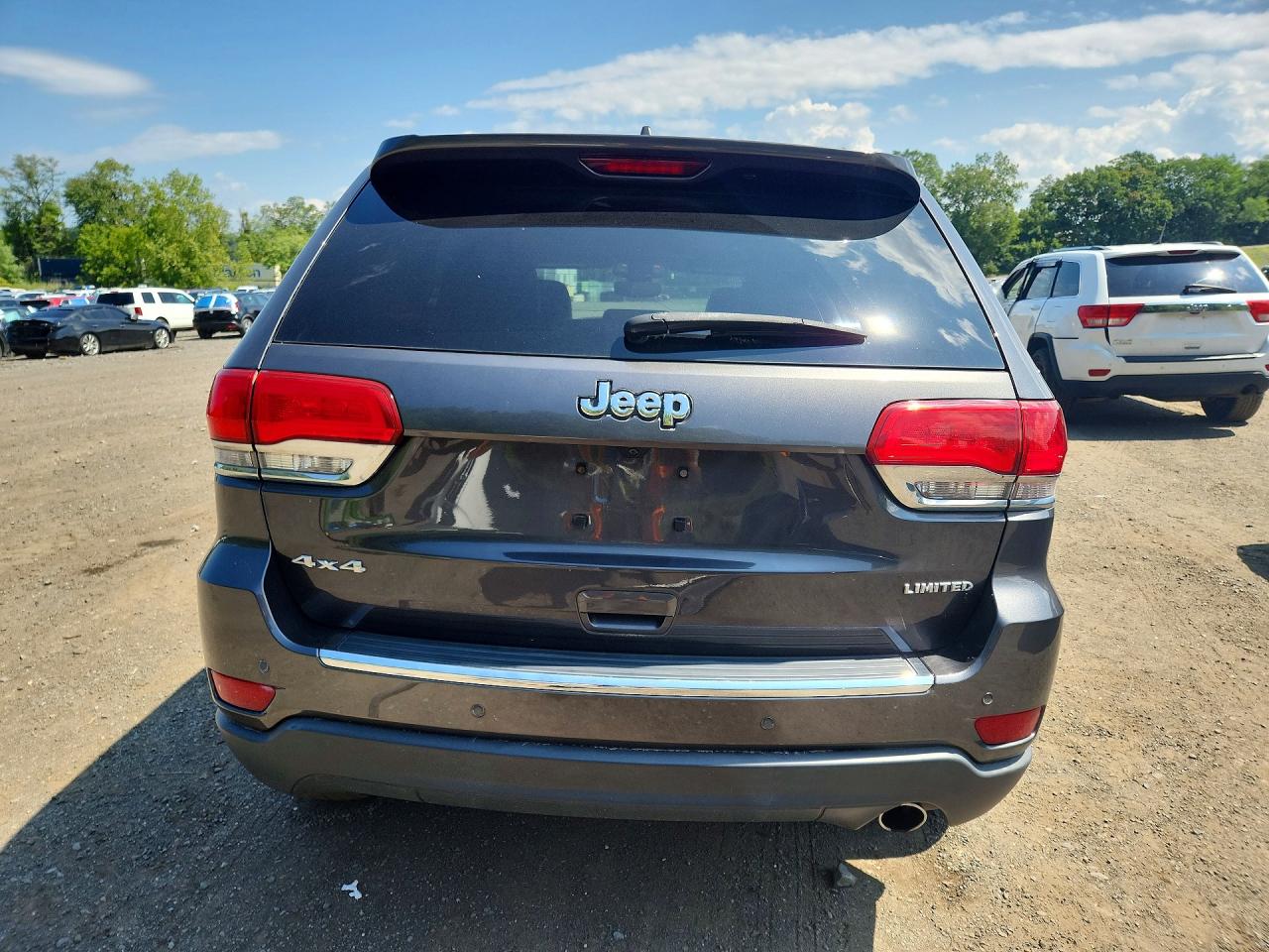 2019 Jeep Grand Cherokee Limited Gray vin: 1C4RJFBG4KC728469