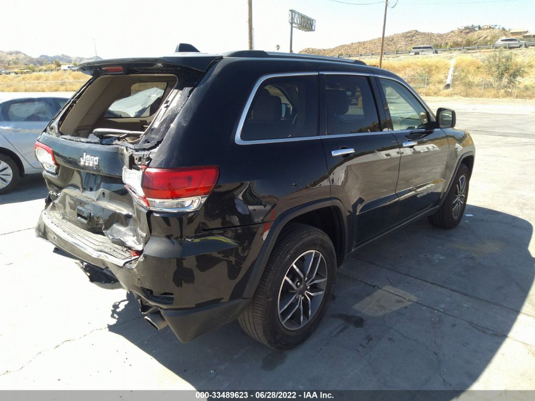 2019 Jeep Grand Cherokee Limited Black vin: 1C4RJFBG4KC762105