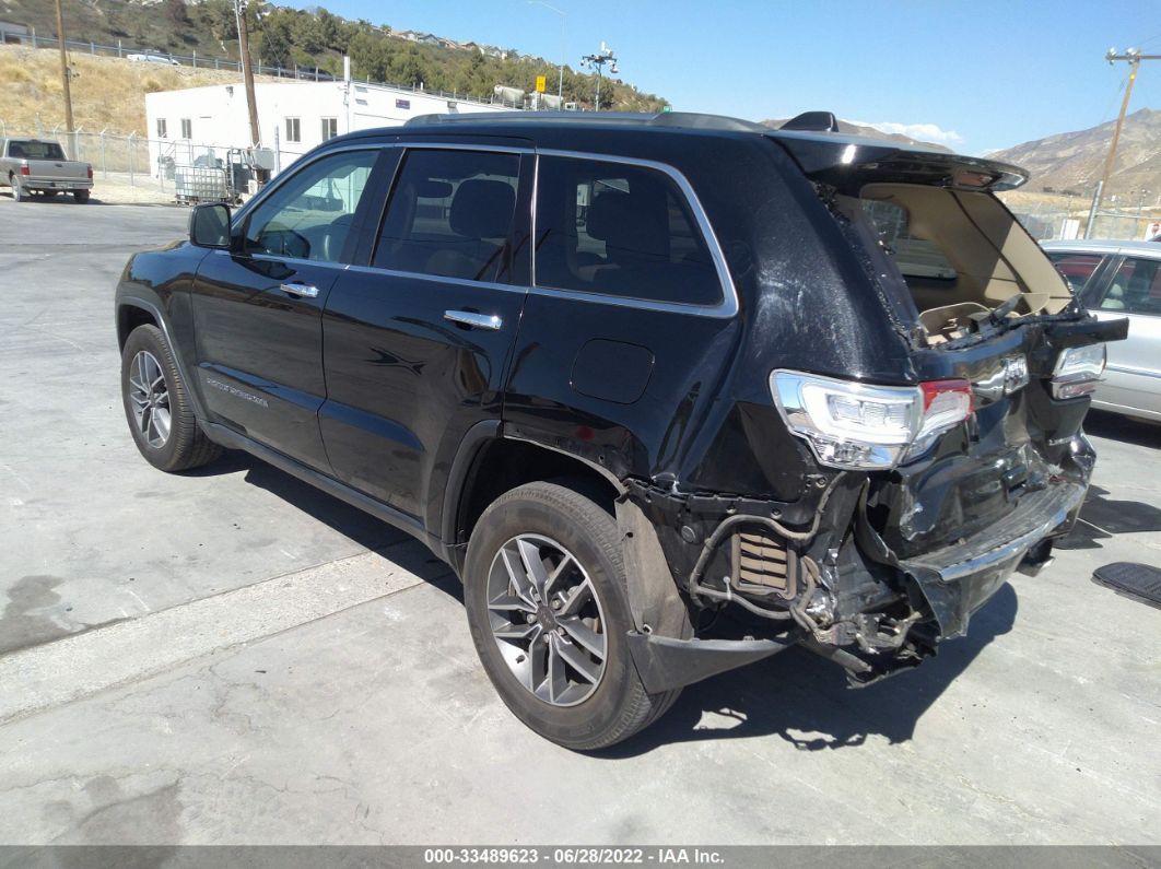 2019 Jeep Grand Cherokee Limited Black vin: 1C4RJFBG4KC762105