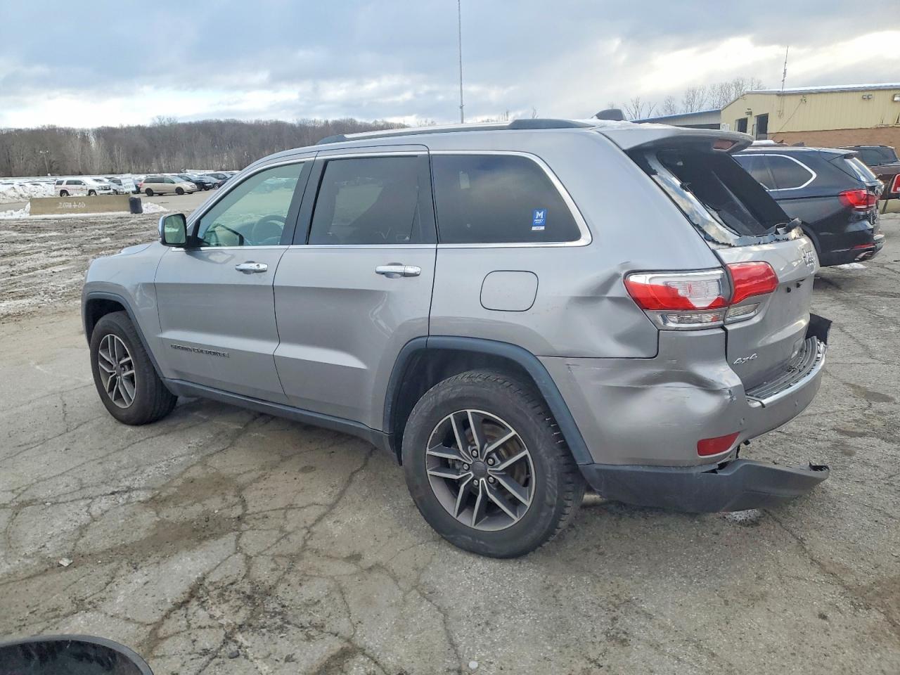 2019 Jeep Grand Cherokee Limited Gray vin: 1C4RJFBG4KC823534