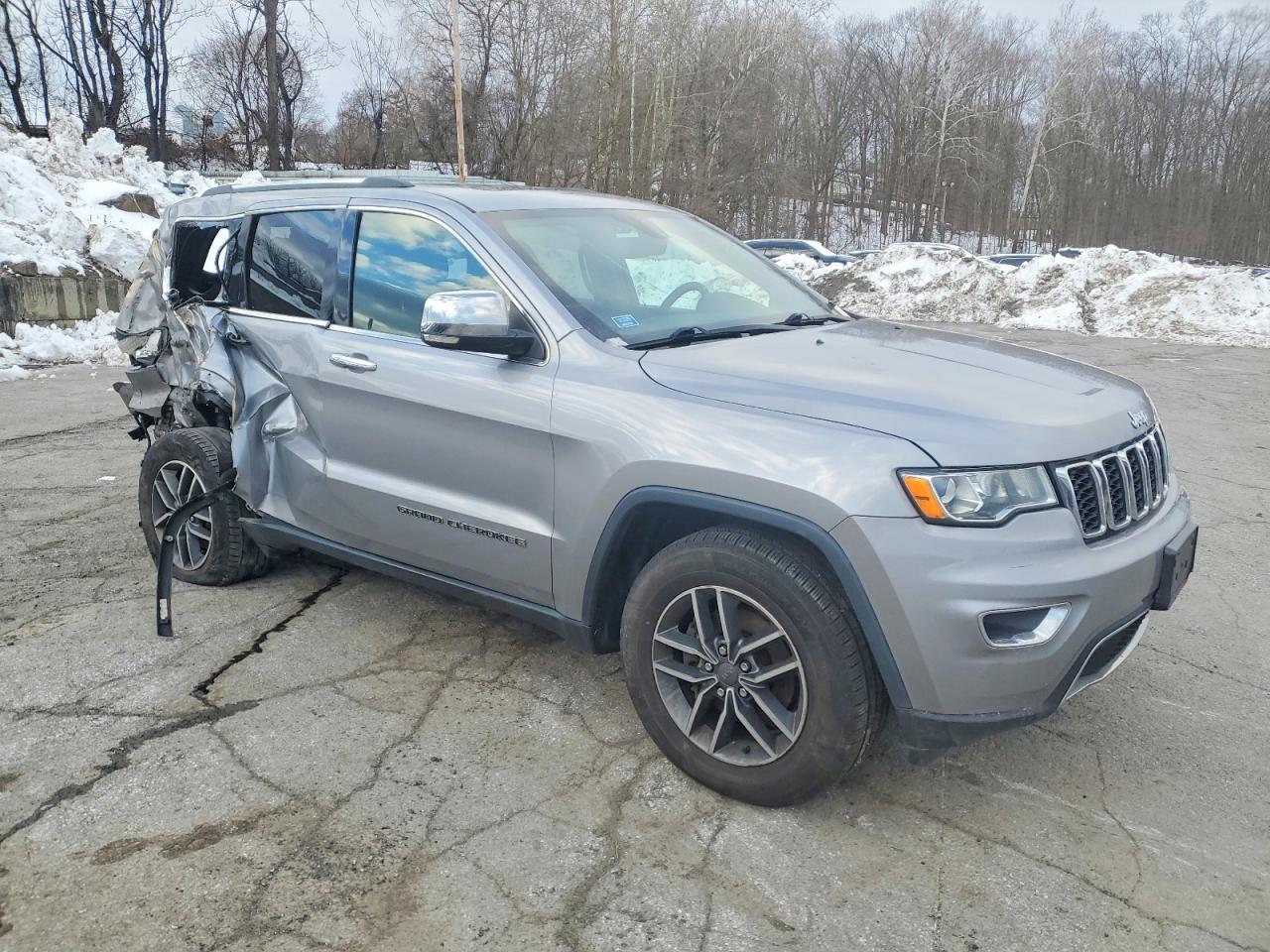 2019 Jeep Grand Cherokee Limited Gray vin: 1C4RJFBG4KC823534