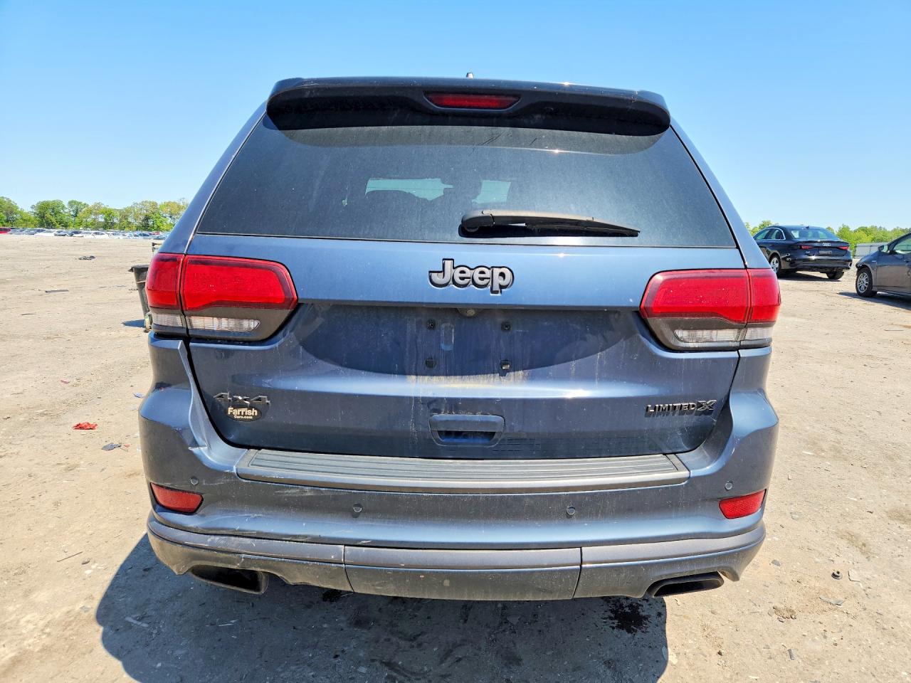 2020 Jeep Grand Cherokee Limited Синий vin: 1C4RJFBG4LC170219