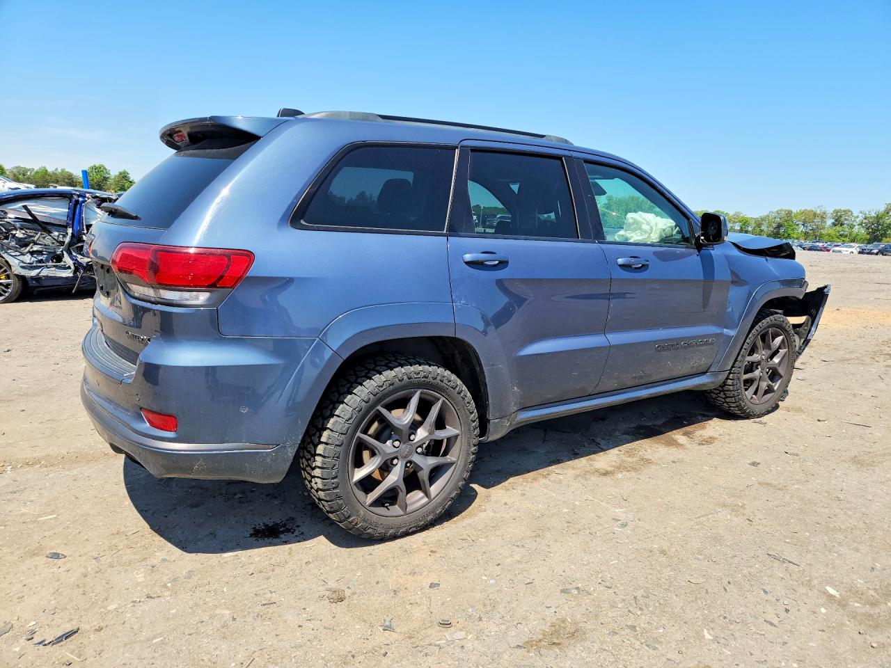 2020 Jeep Grand Cherokee Limited Синий vin: 1C4RJFBG4LC170219