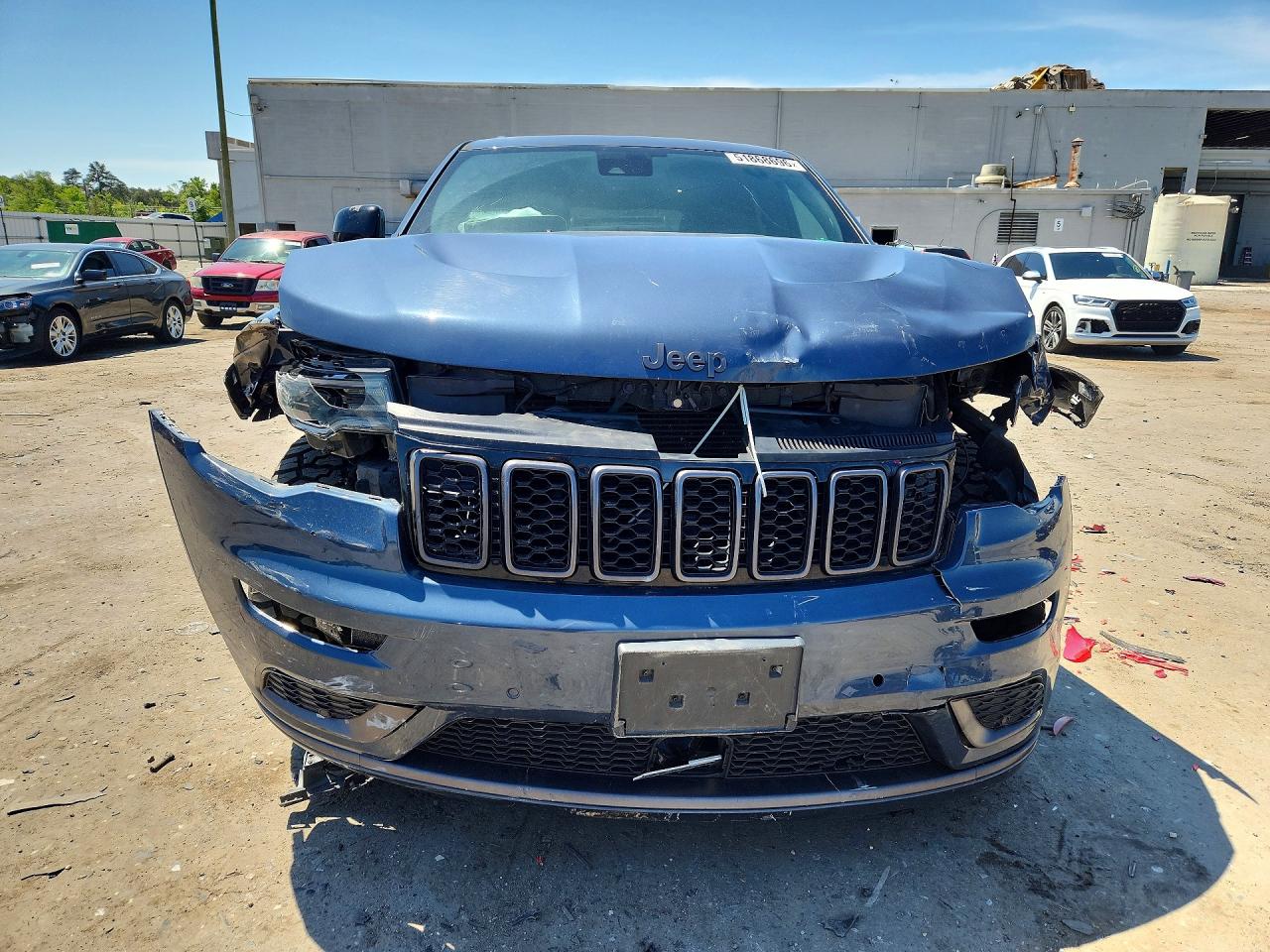 2020 Jeep Grand Cherokee Limited Синий vin: 1C4RJFBG4LC170219