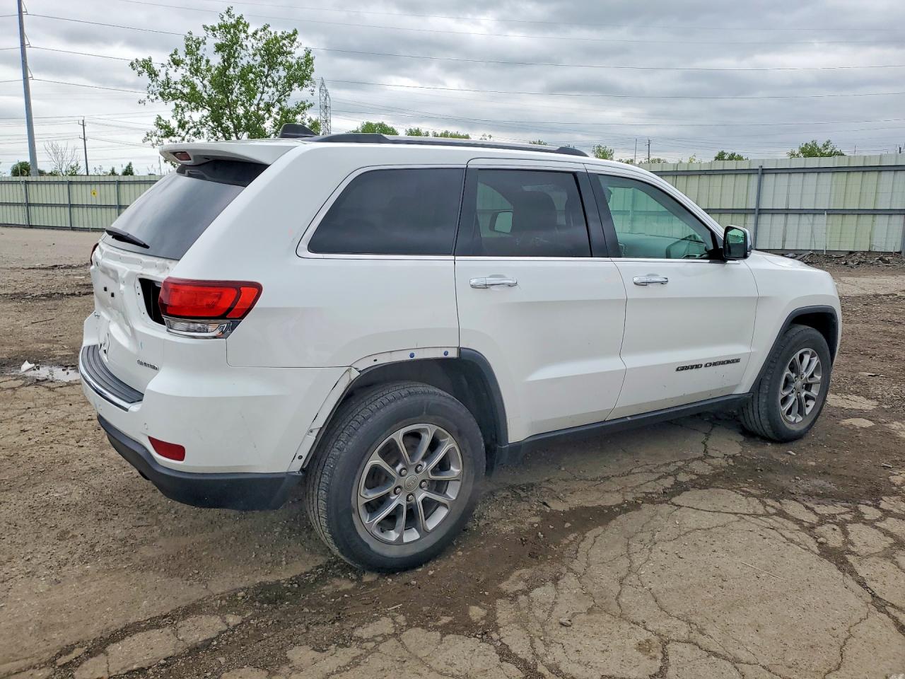 2020 Jeep Grand Cherokee Limited Белый vin: 1C4RJFBG4LC448052