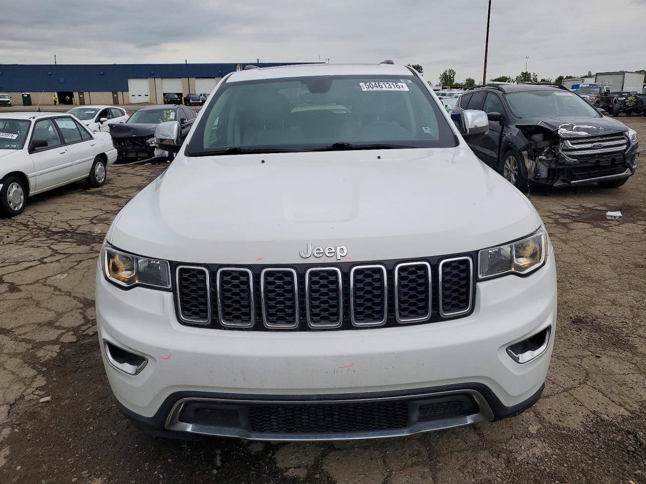 2020 Jeep Grand Cherokee Limited Белый vin: 1C4RJFBG4LC448052