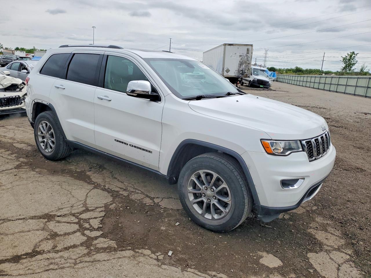 2020 Jeep Grand Cherokee Limited Белый vin: 1C4RJFBG4LC448052