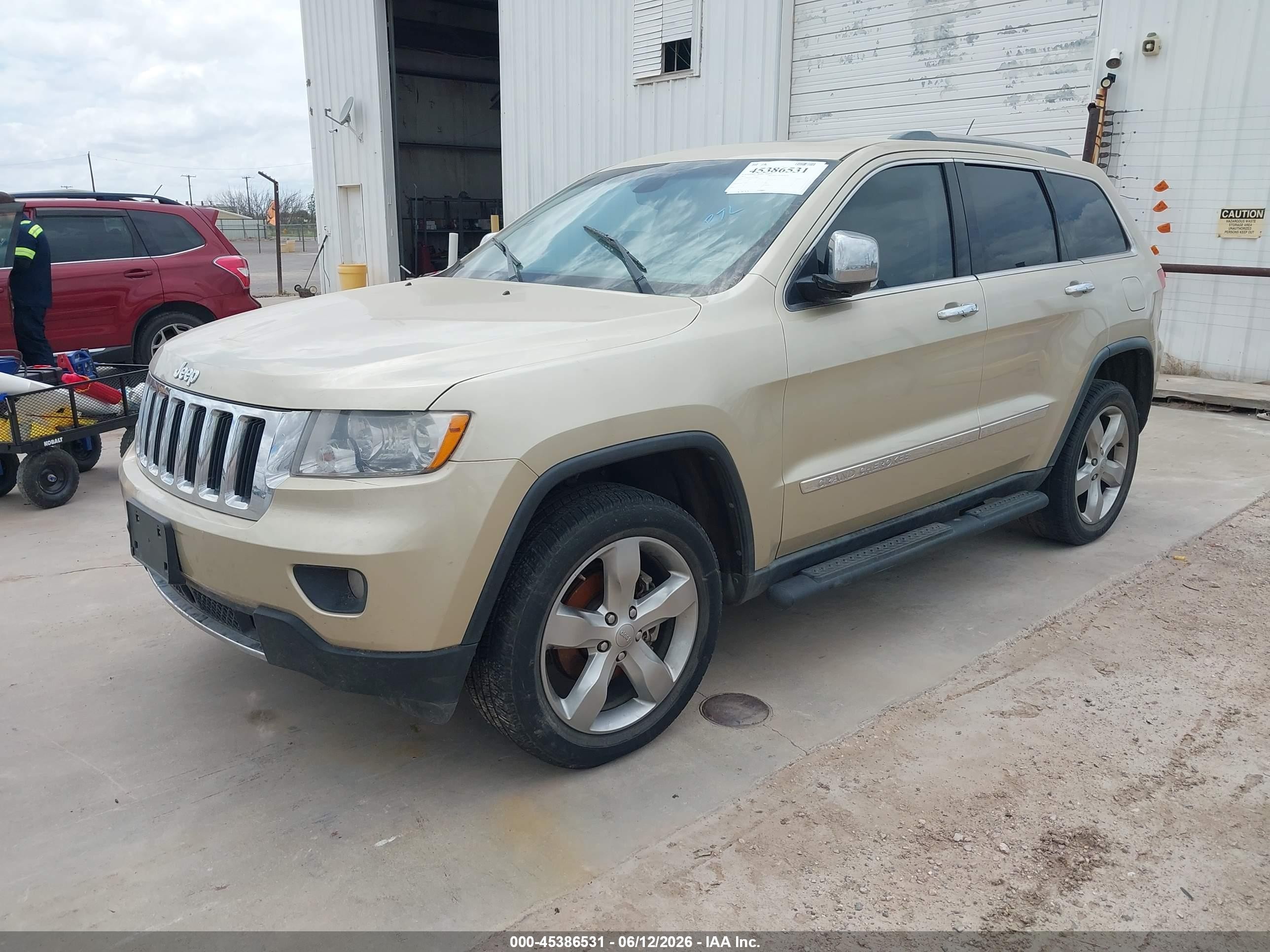 2012 Jeep Grand Cherokee Limited Gold vin: 1C4RJFBG5CC180094