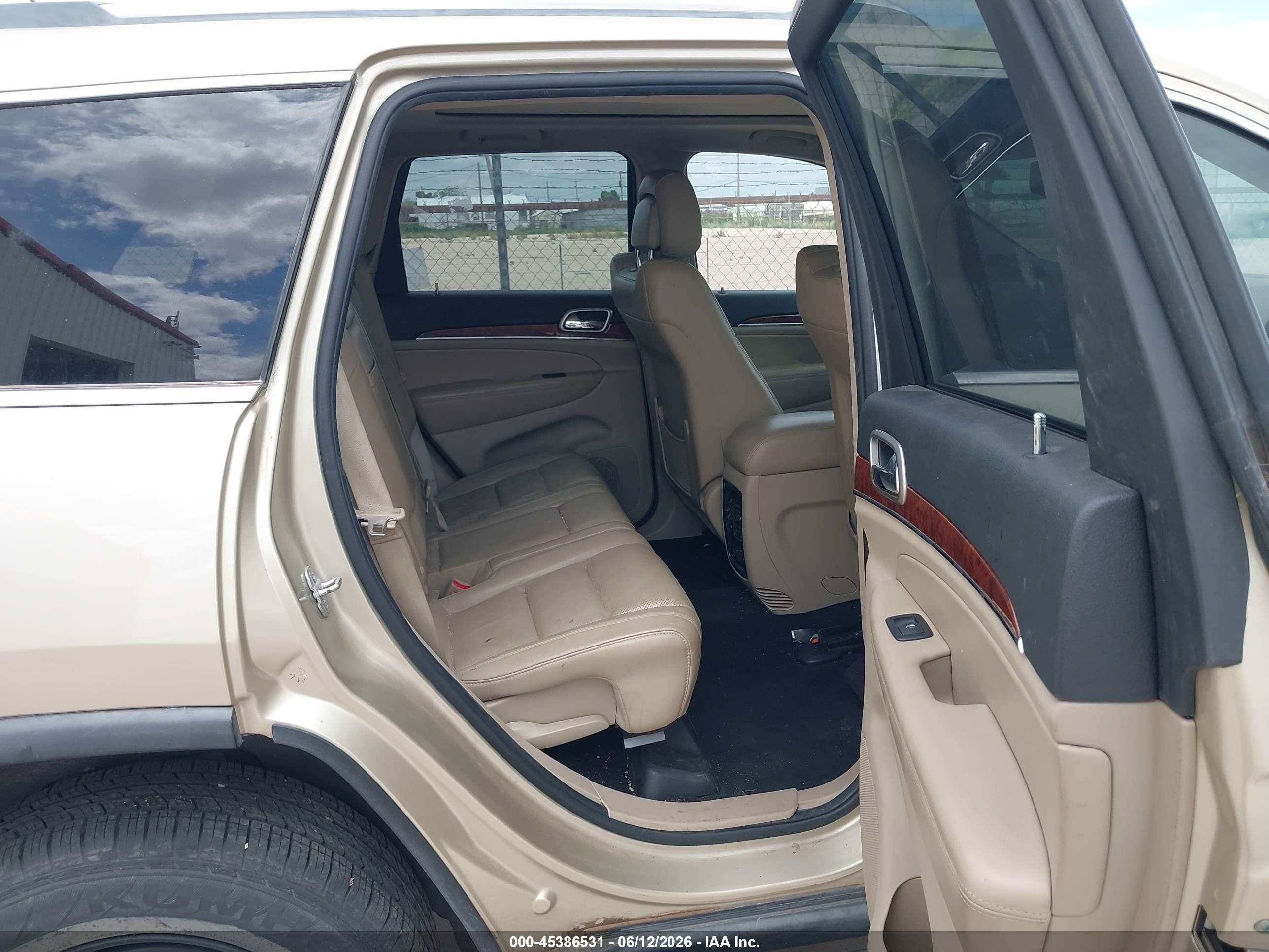 2012 Jeep Grand Cherokee Limited Gold vin: 1C4RJFBG5CC180094