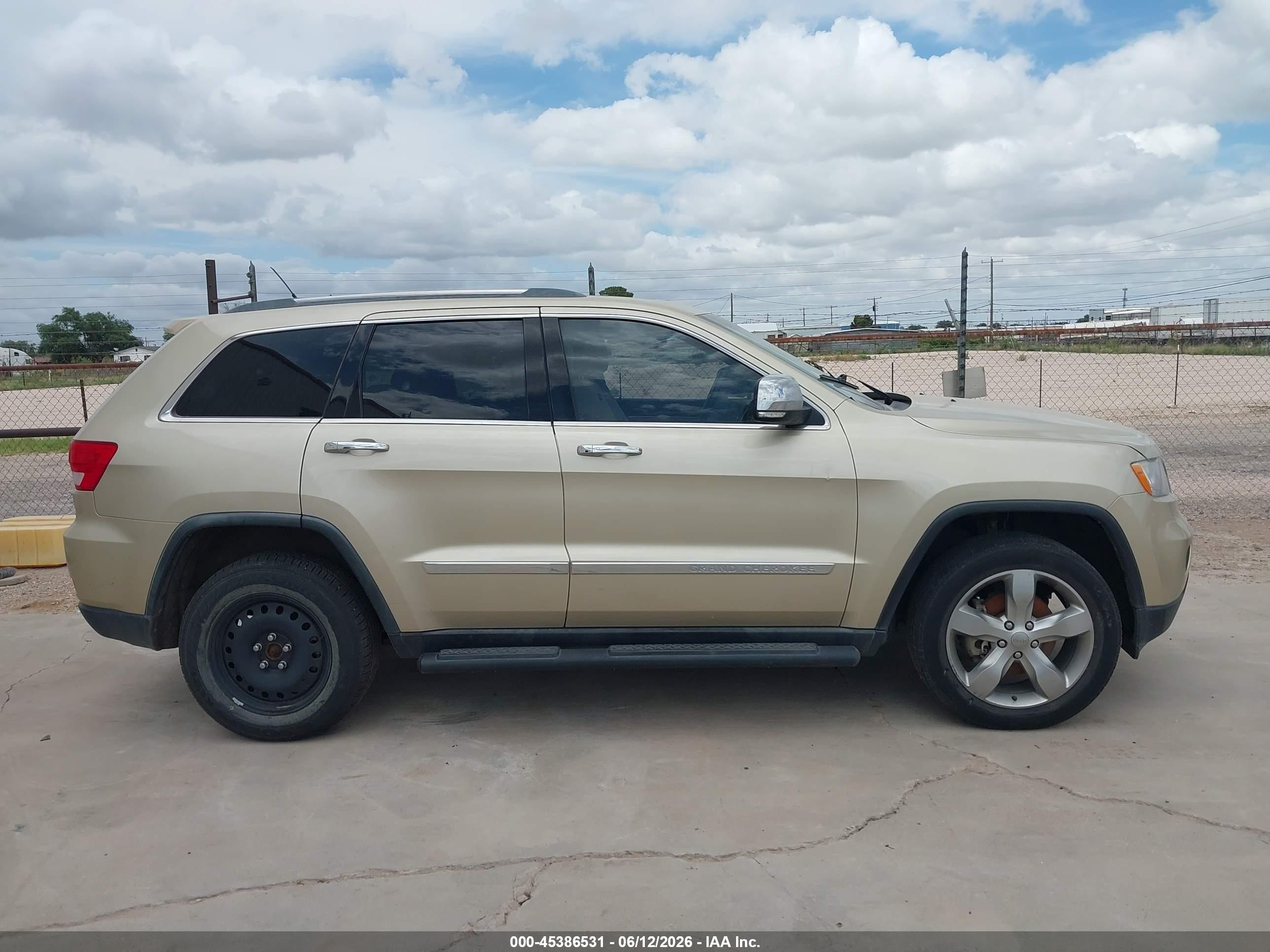 2012 Jeep Grand Cherokee Limited Gold vin: 1C4RJFBG5CC180094