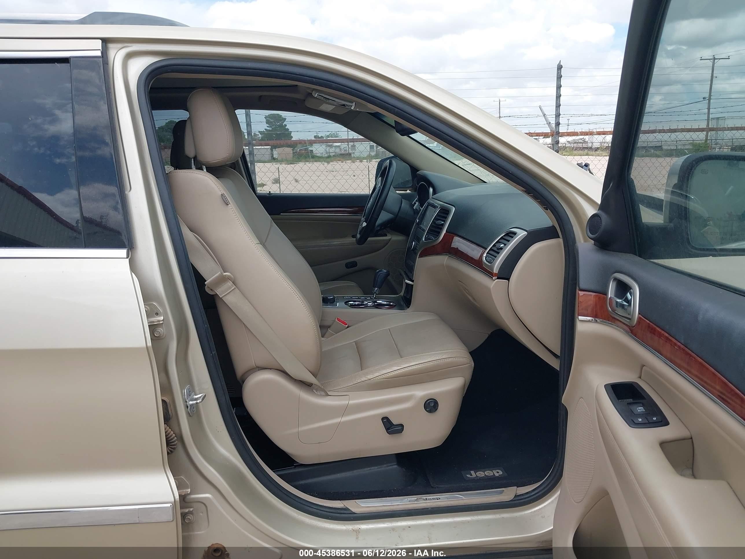 2012 Jeep Grand Cherokee Limited Gold vin: 1C4RJFBG5CC180094