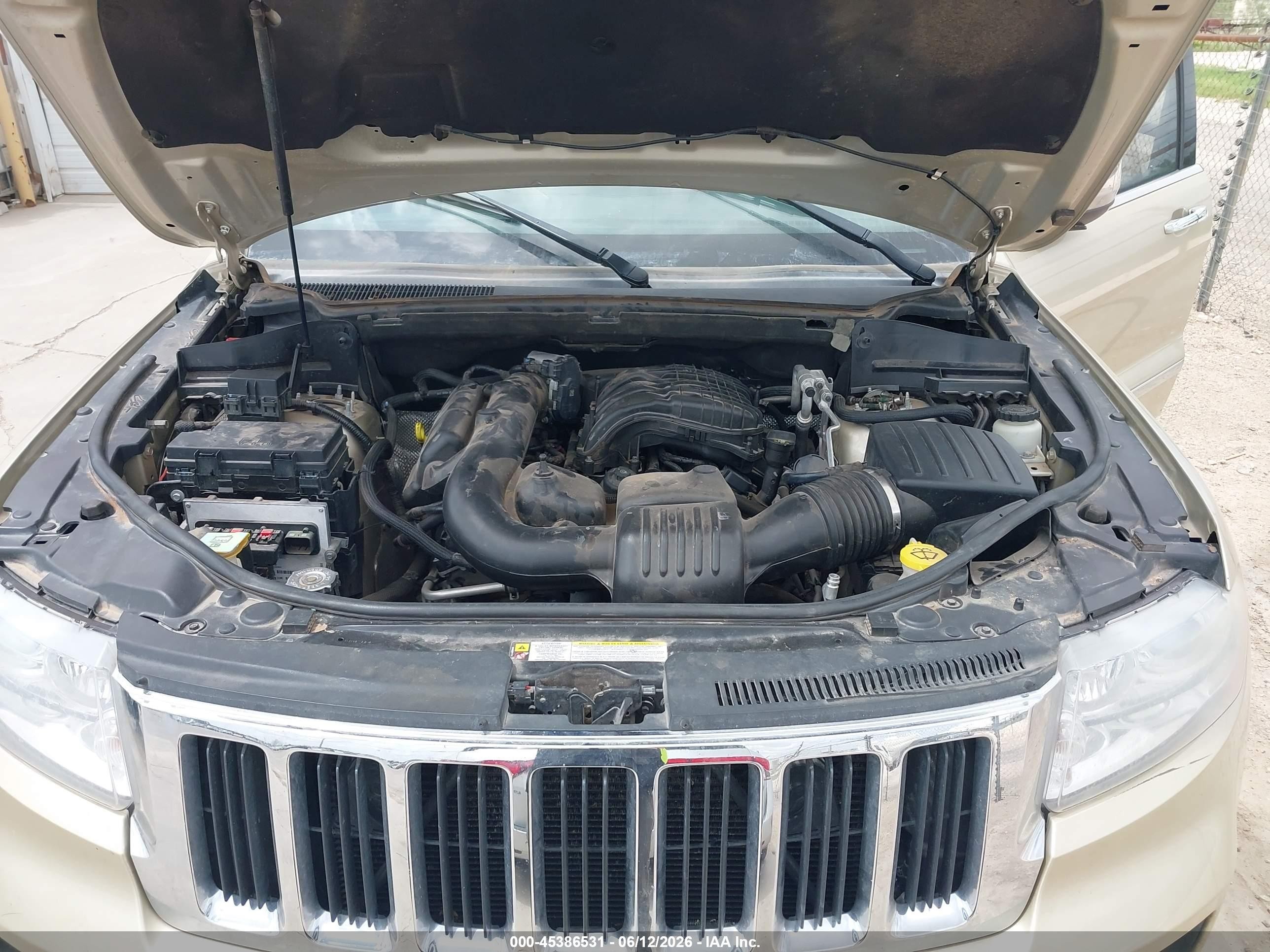 2012 Jeep Grand Cherokee Limited Gold vin: 1C4RJFBG5CC180094