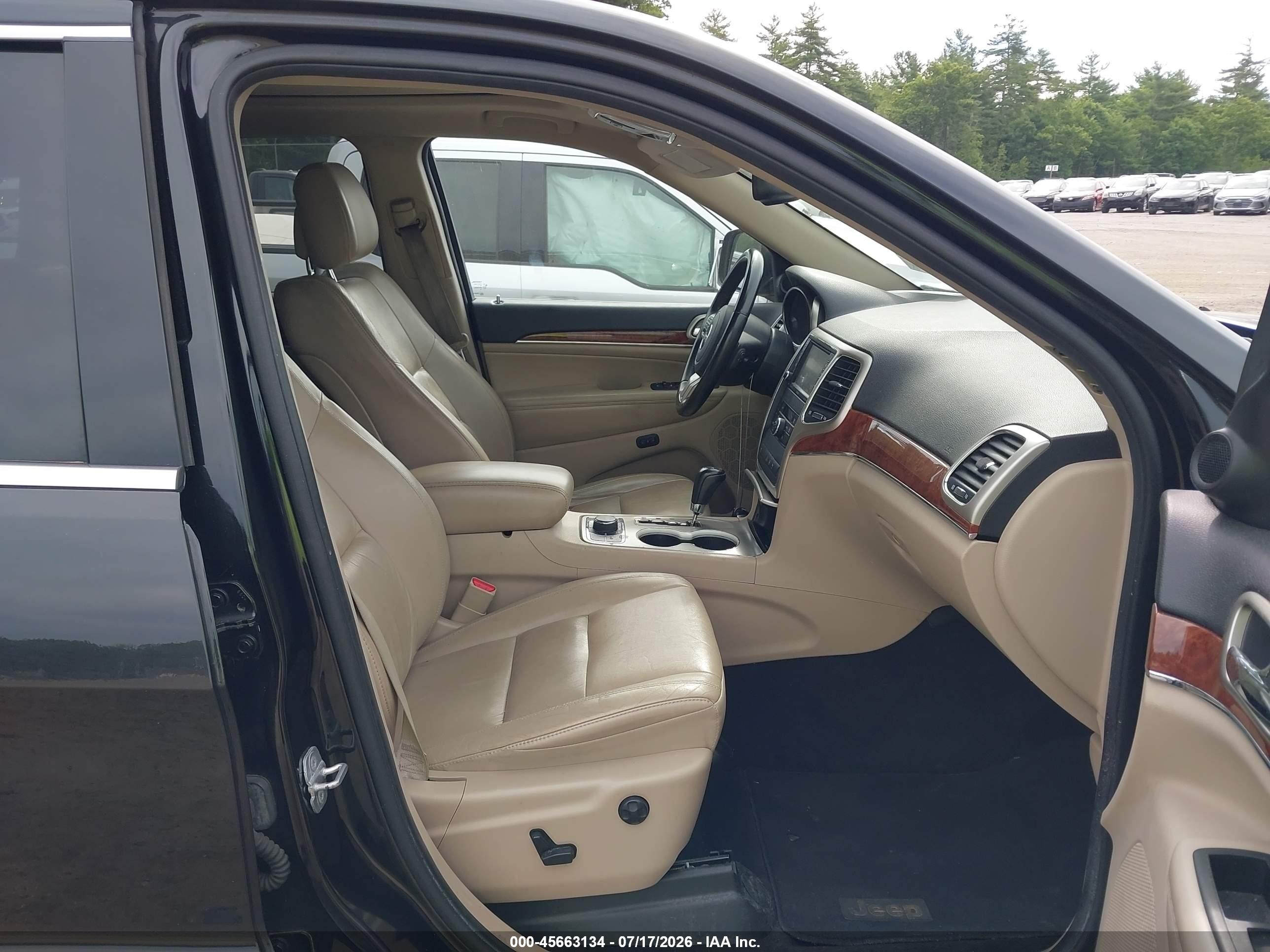 2012 Jeep Grand Cherokee Limited Black vin: 1C4RJFBG5CC232453