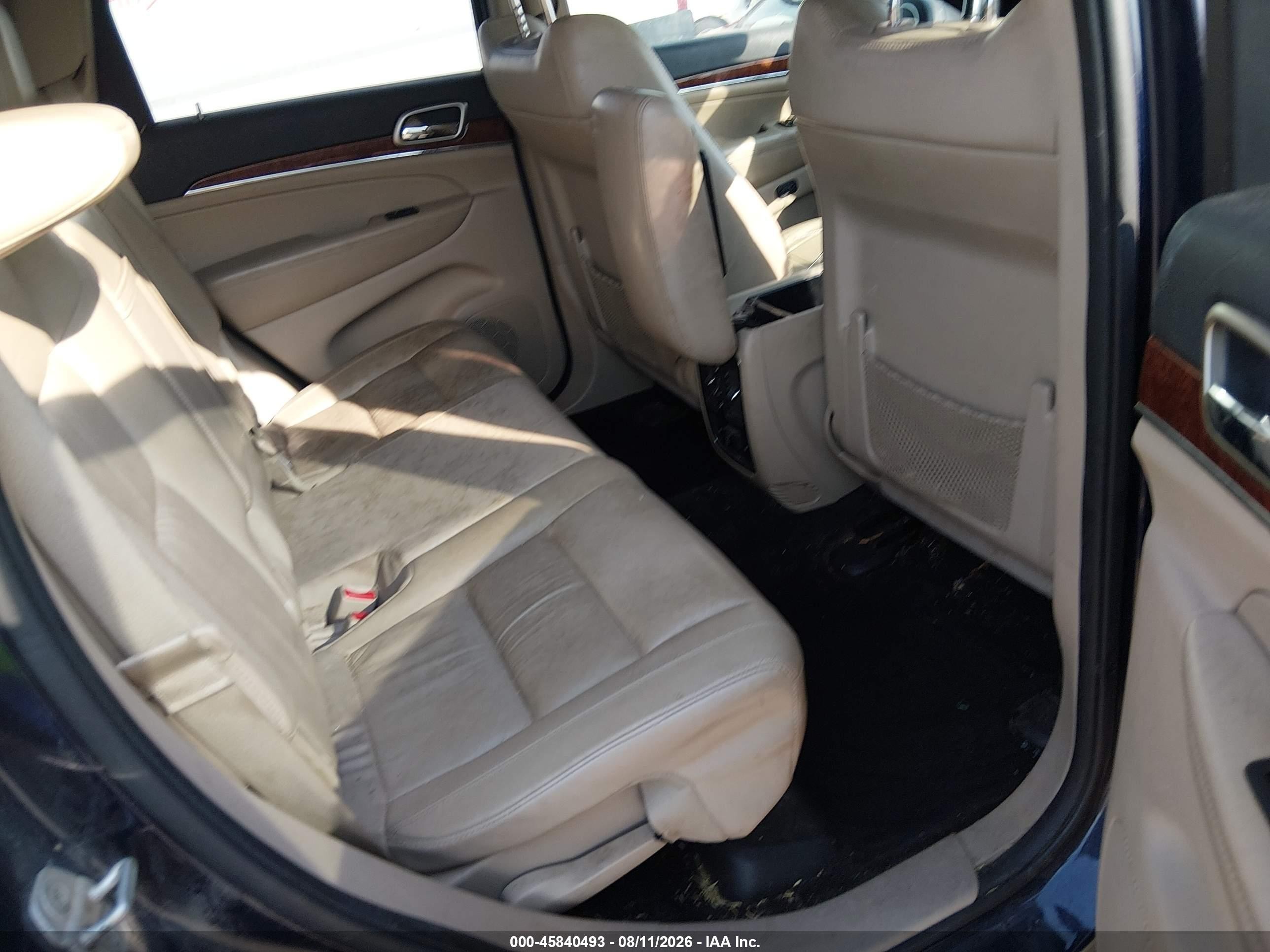 2012 Jeep Grand Cherokee Limited Синий vin: 1C4RJFBG5CC276131