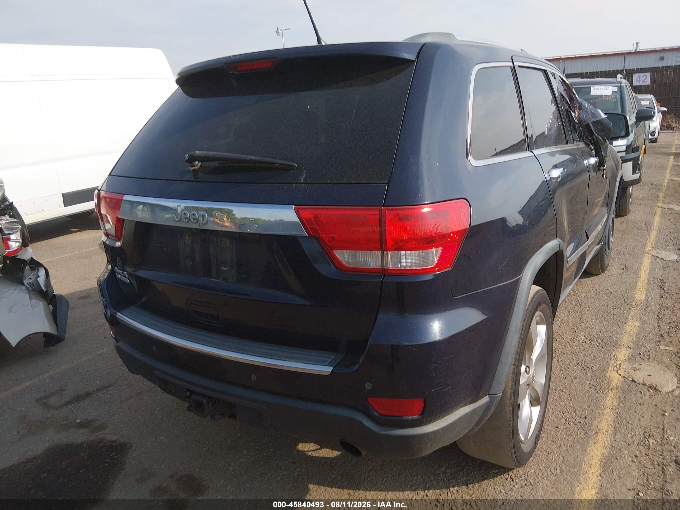 2012 Jeep Grand Cherokee Limited Синий vin: 1C4RJFBG5CC276131