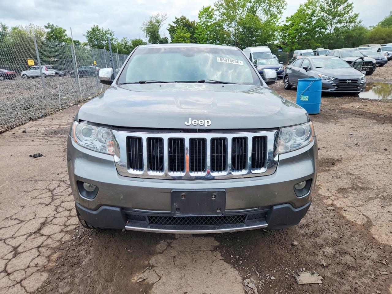 2012 Jeep Grand Cherokee Limited Silver vin: 1C4RJFBG5CC300735