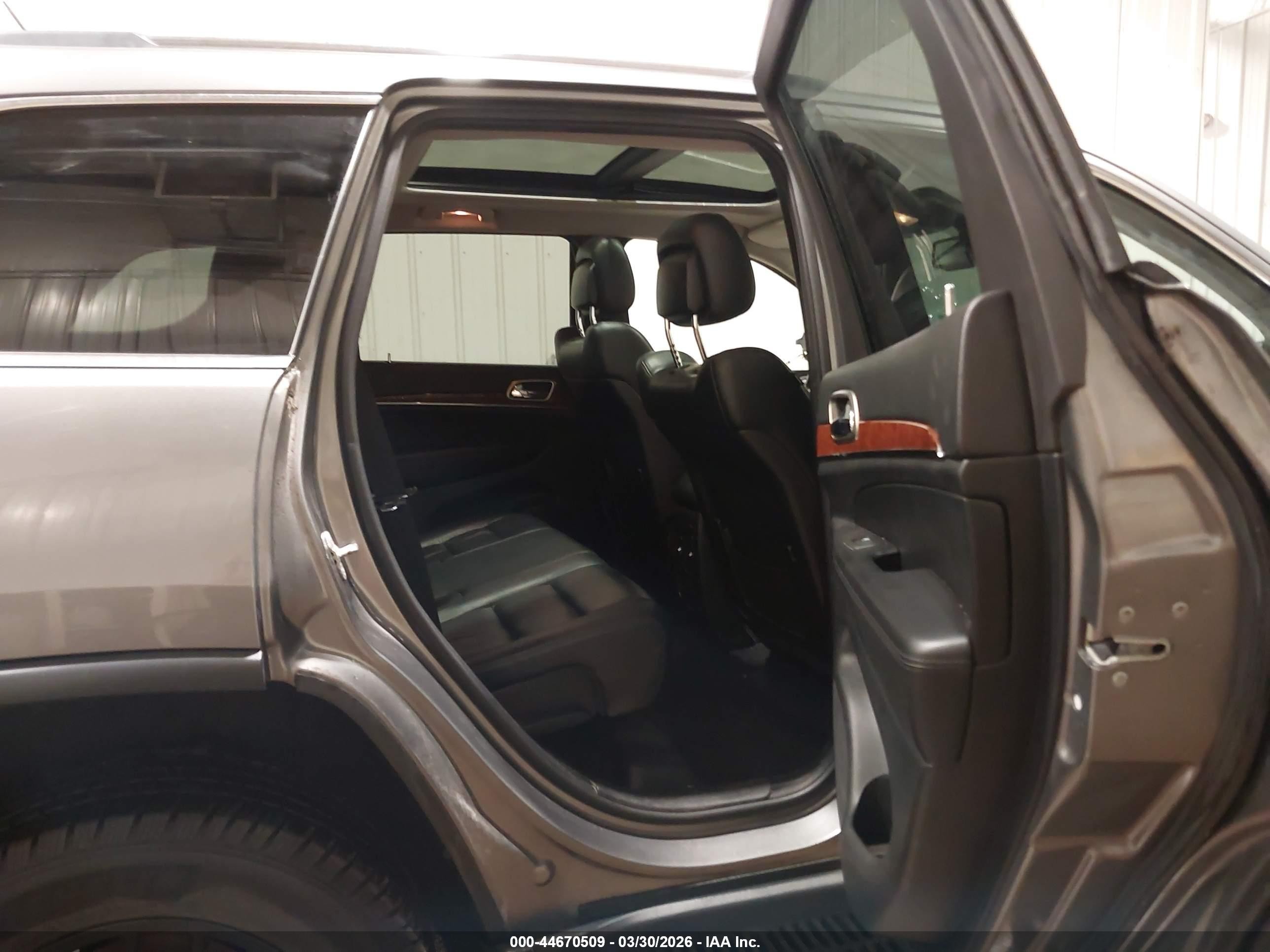 2013 Jeep Grand Cherokee Limited Gray vin: 1C4RJFBG5DC519874