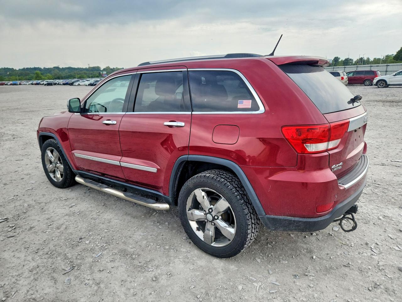 2013 Jeep Grand Cherokee Limited Красный vin: 1C4RJFBG5DC541910