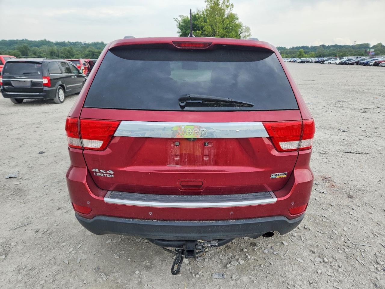 2013 Jeep Grand Cherokee Limited Красный vin: 1C4RJFBG5DC541910