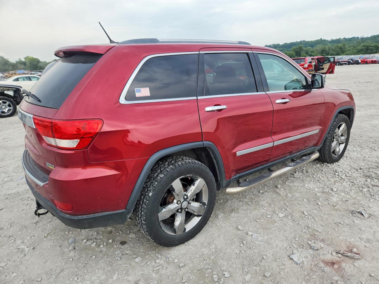 2013 Jeep Grand Cherokee Limited Красный vin: 1C4RJFBG5DC541910